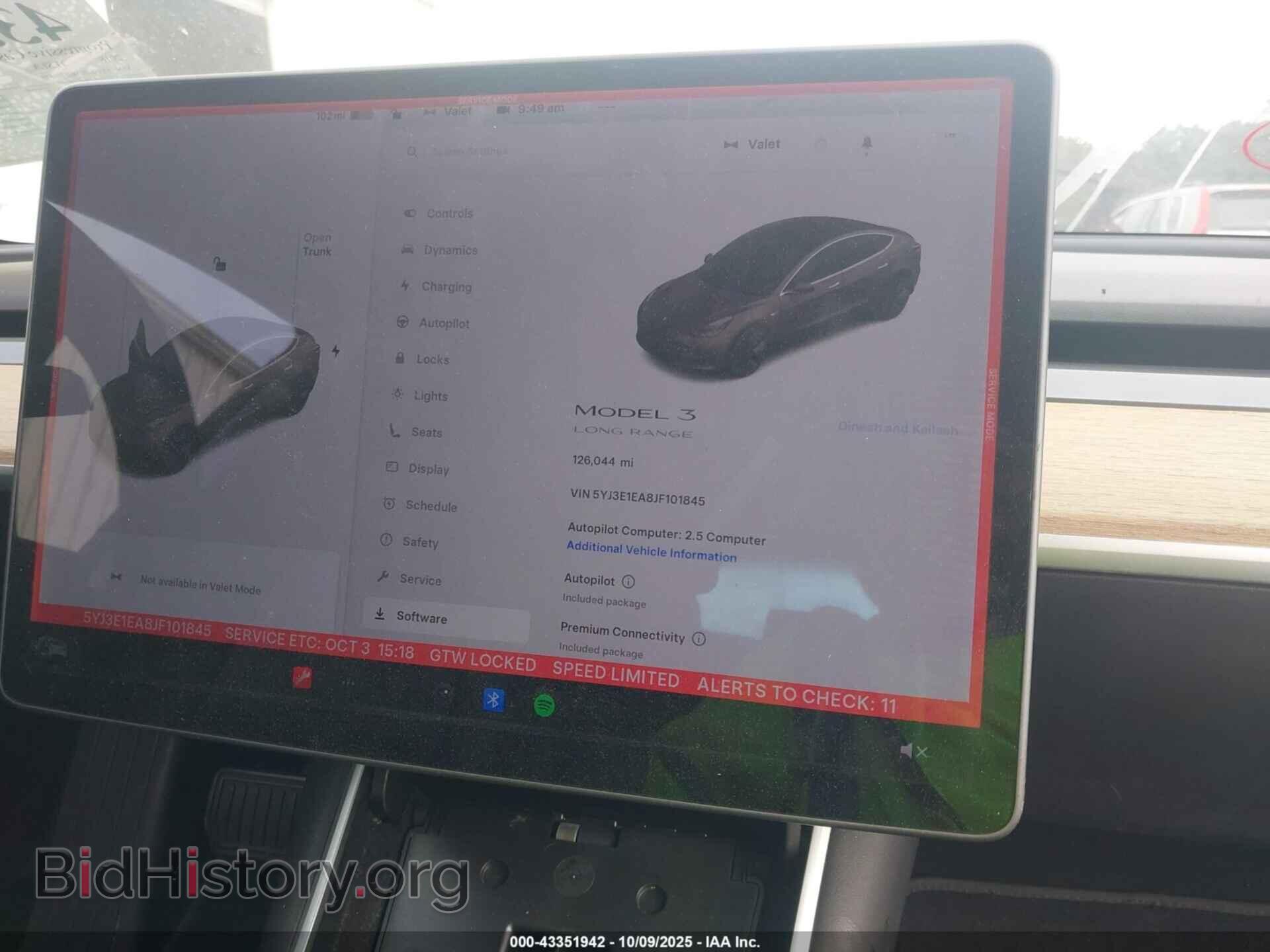 2018 TESLA MODEL 3 - VIN: 5YJ3E1EA8JF101845 - Фото 7