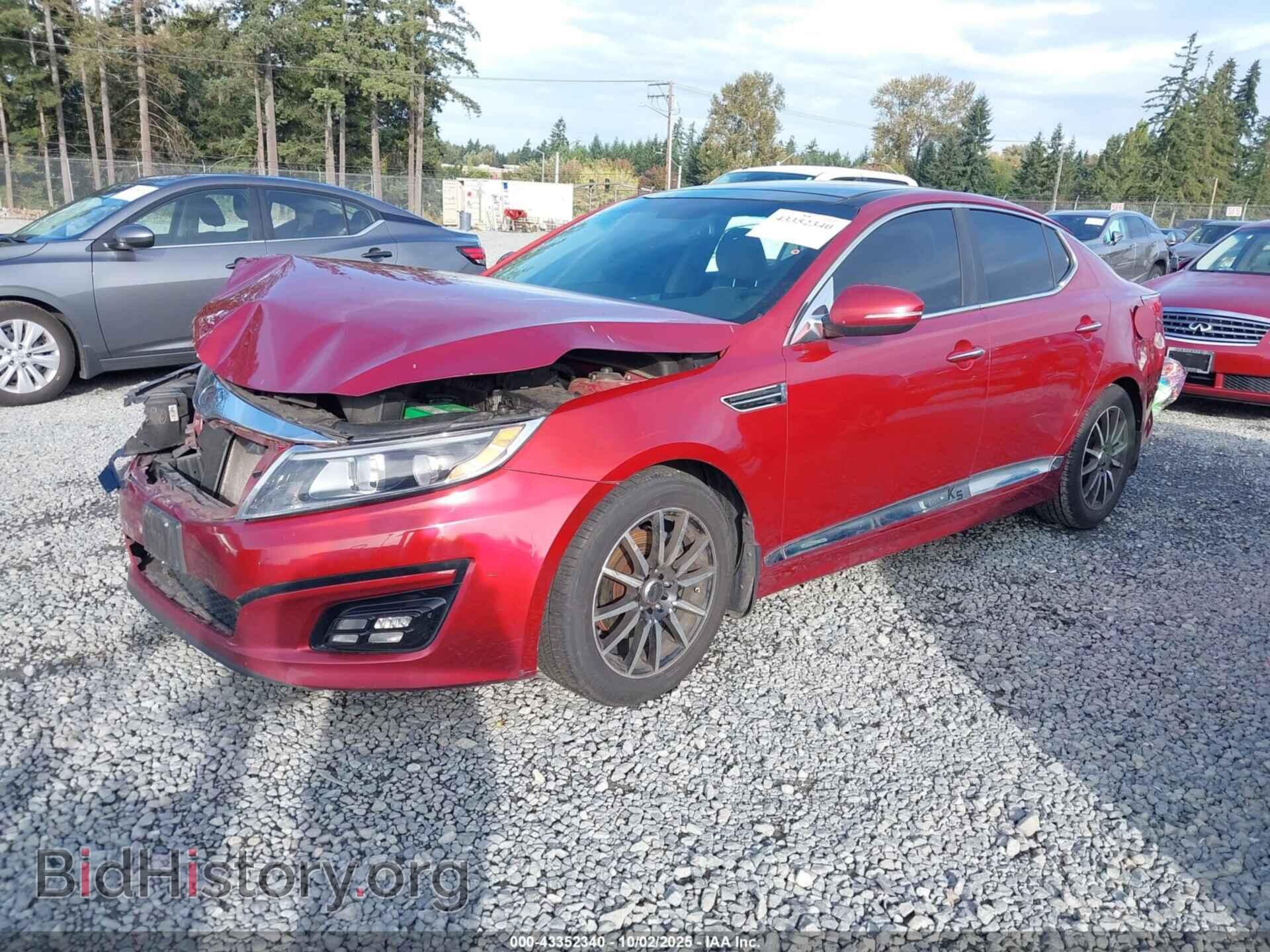 2014 KIA OPTIMA - VIN: 5XXGN4A75EG301100 - Фото 2