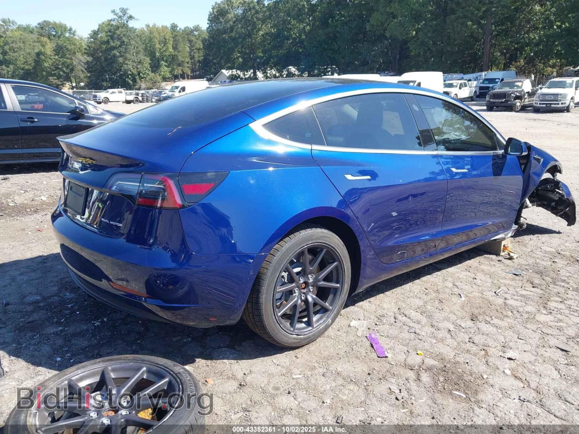 2019 TESLA MODEL 3 - VIN: 5YJ3E1EB1KF454373 - Фото 4