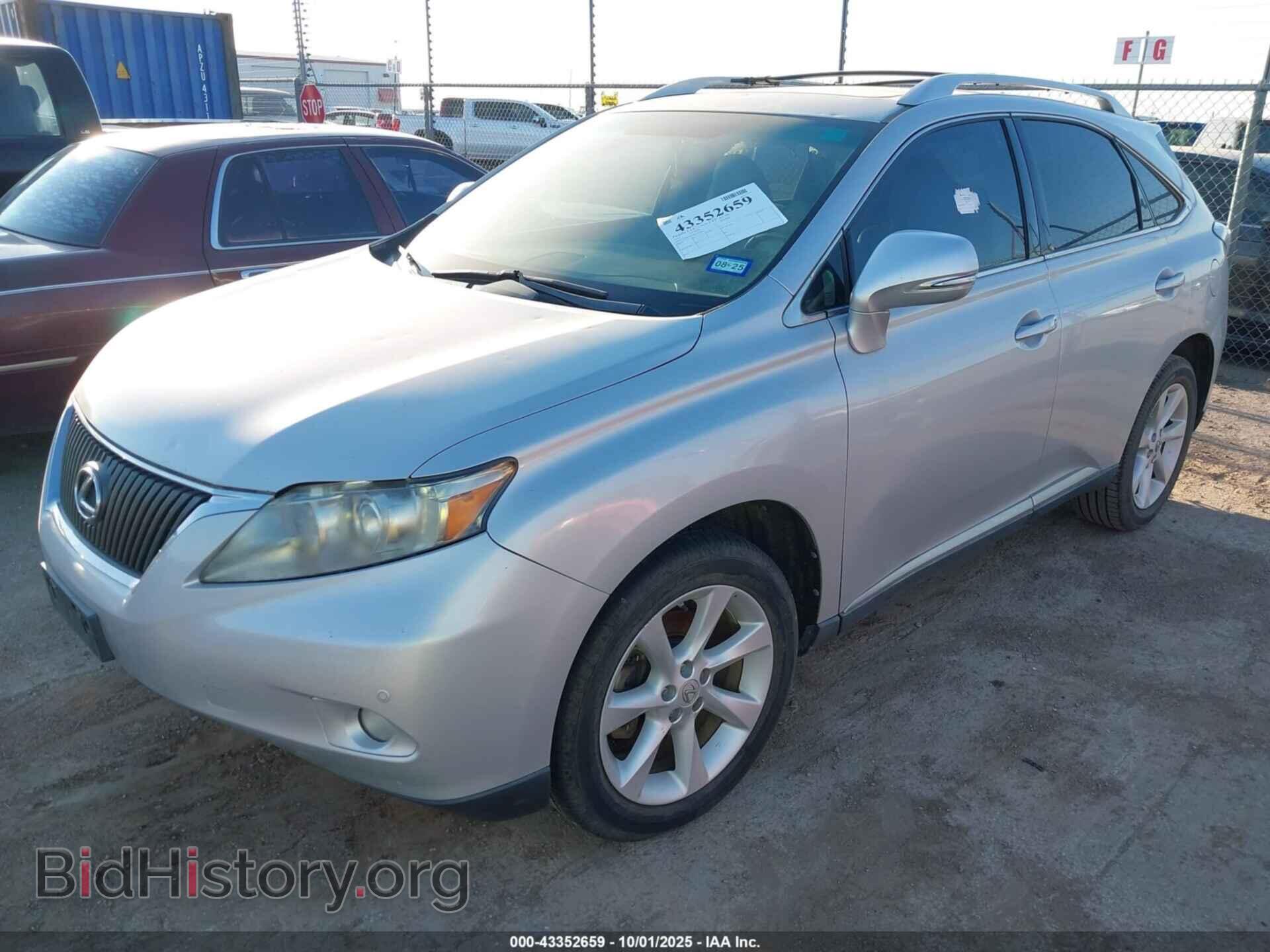 2011 LEXUS RX 350 - VIN: 2T2ZK1BA8BC063462 - Фото 2