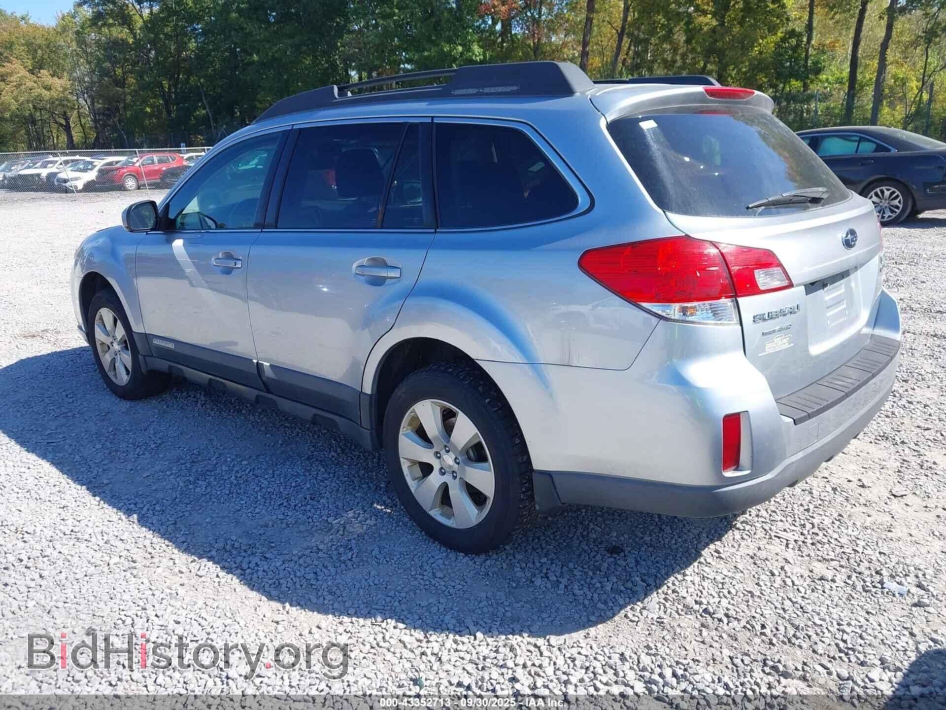 2012 SUBARU OUTBACK - VIN: 4S4BRBGCXC3295780 - Фото 3