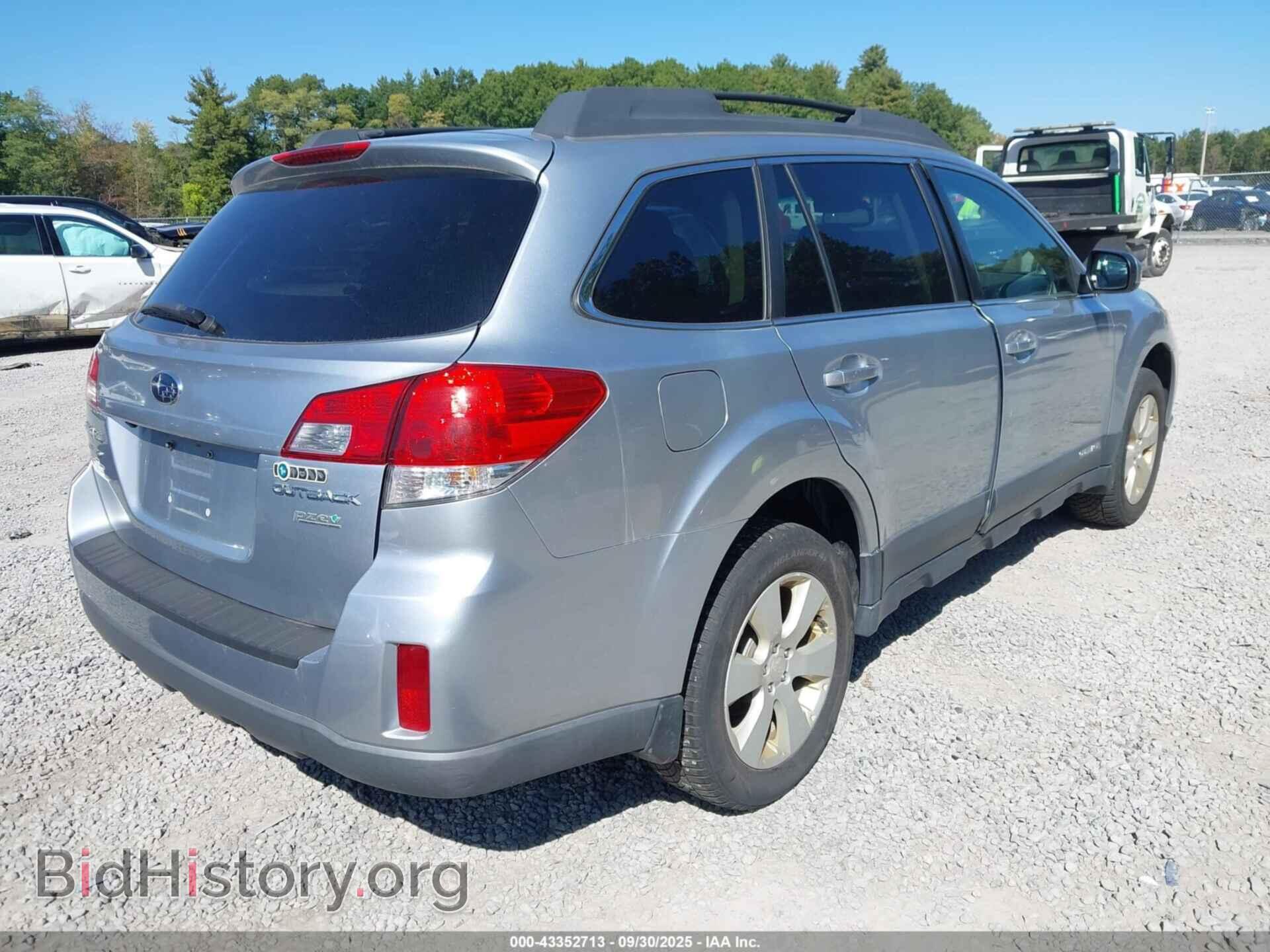 2012 SUBARU OUTBACK - VIN: 4S4BRBGCXC3295780 - Фото 4