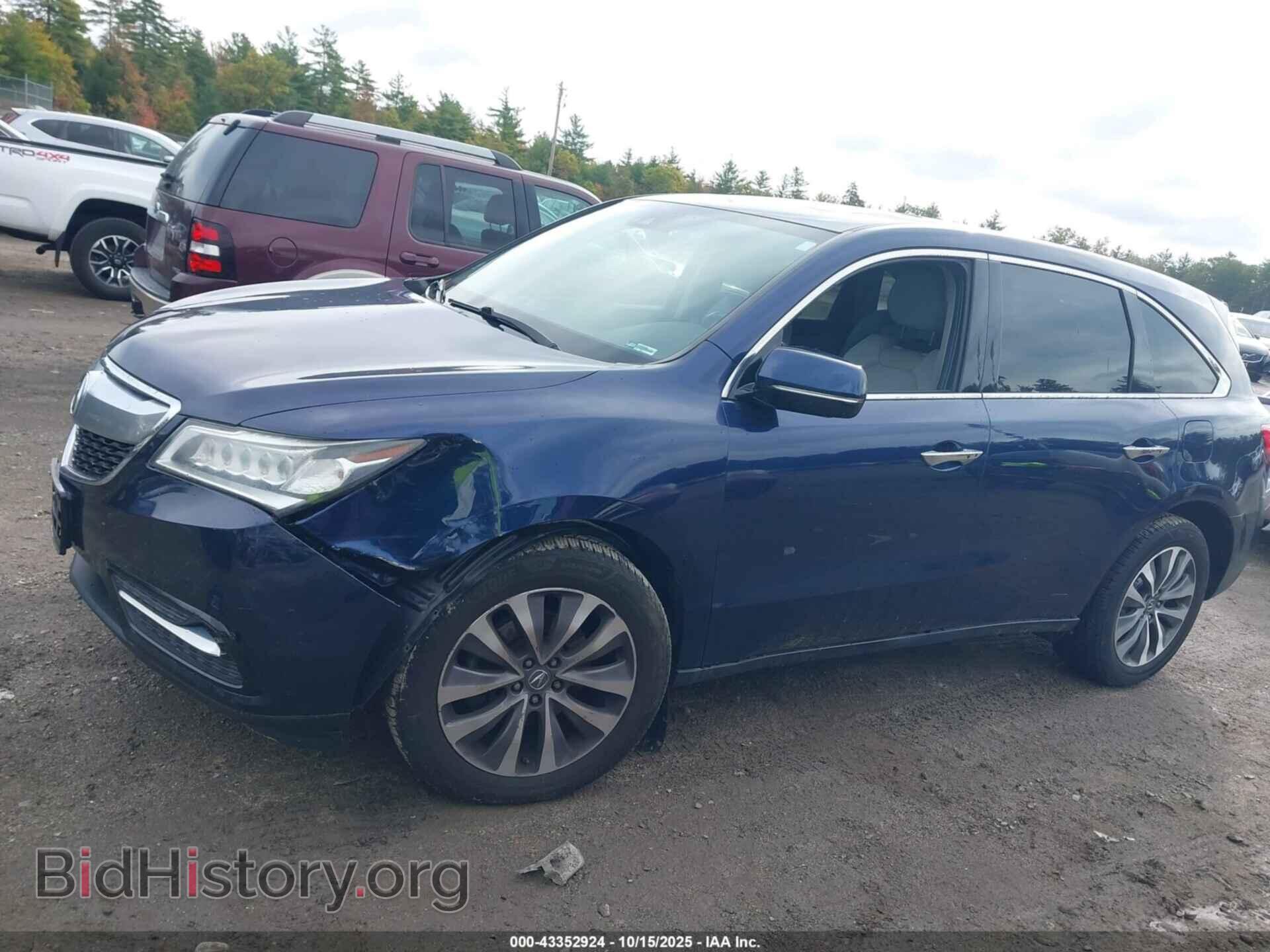 2016 ACURA MDX - VIN: 5FRYD4H4XGB016156 - Фото 12