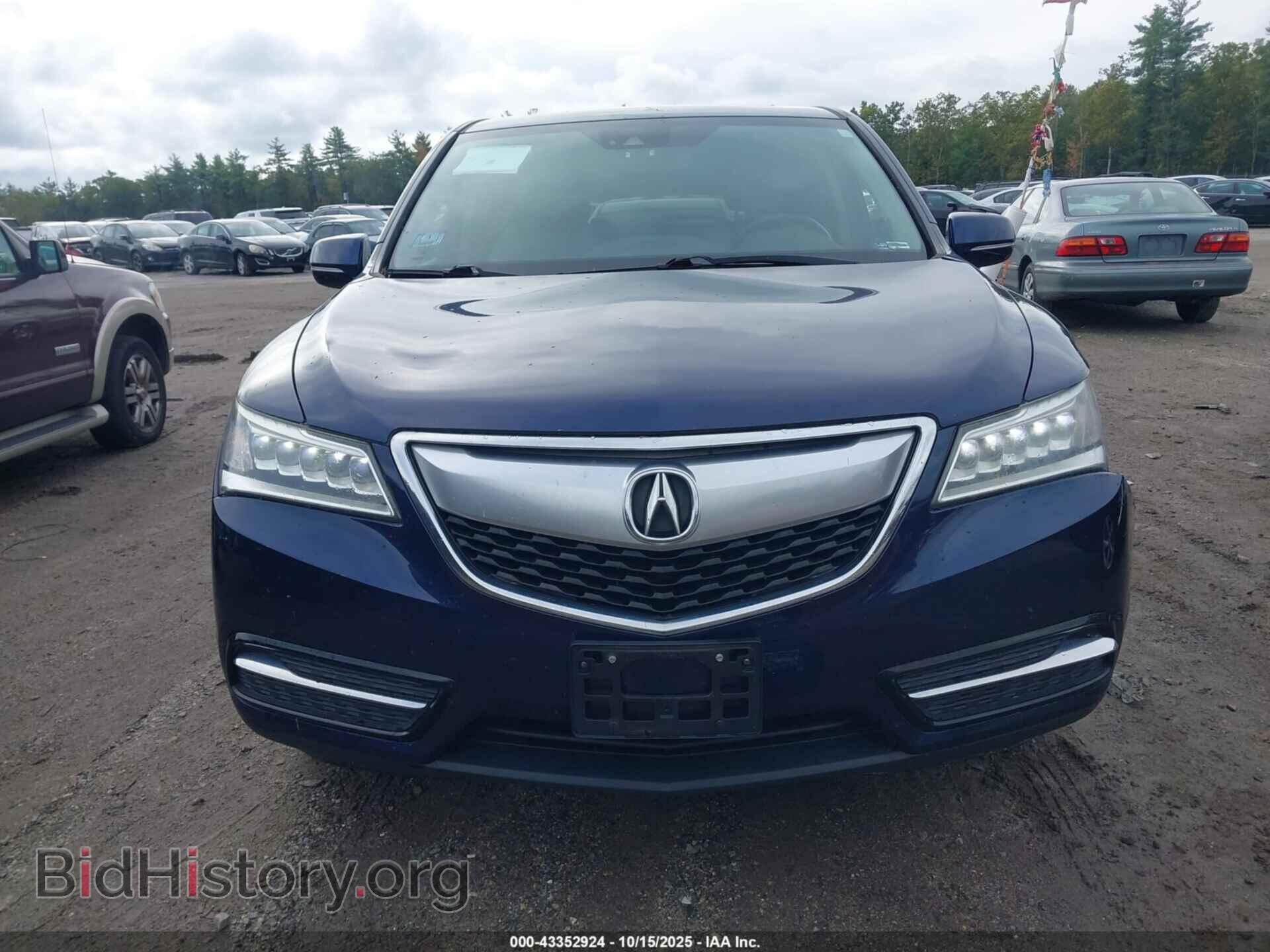 2016 ACURA MDX - VIN: 5FRYD4H4XGB016156 - Фото 13