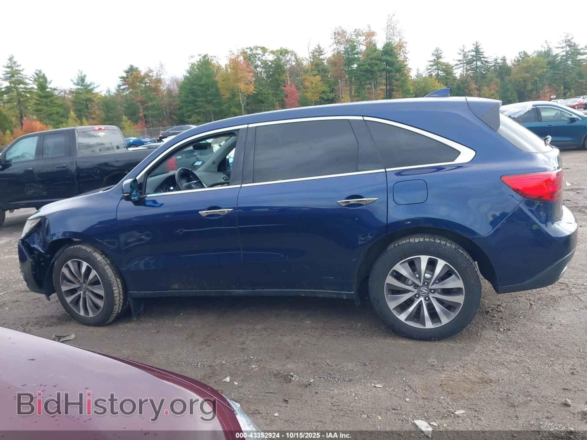 2016 ACURA MDX - VIN: 5FRYD4H4XGB016156 - Фото 15
