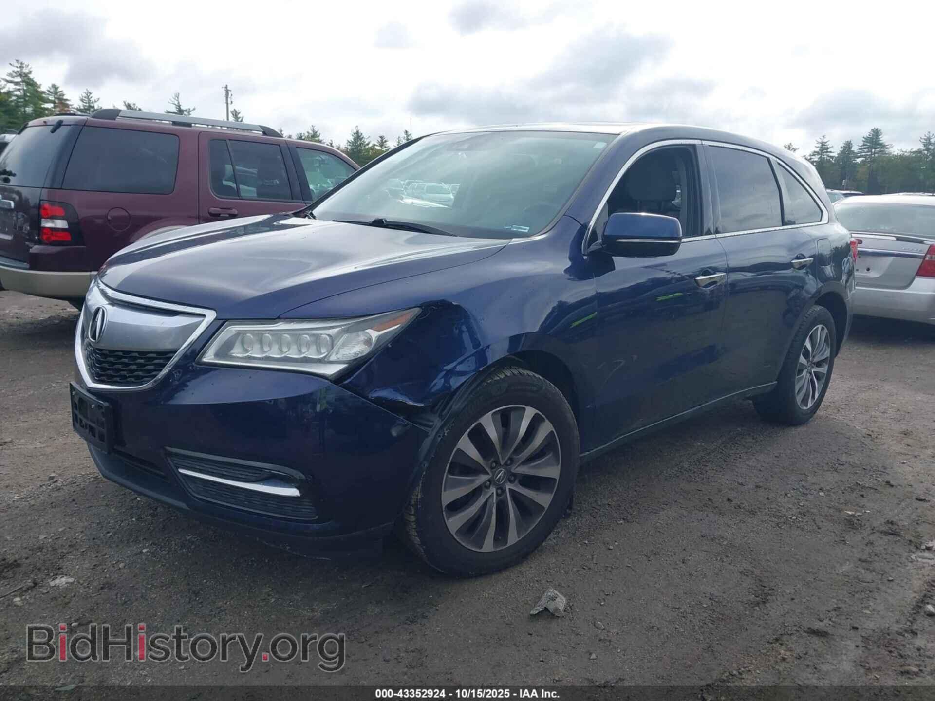 2016 ACURA MDX - VIN: 5FRYD4H4XGB016156 - Фото 6