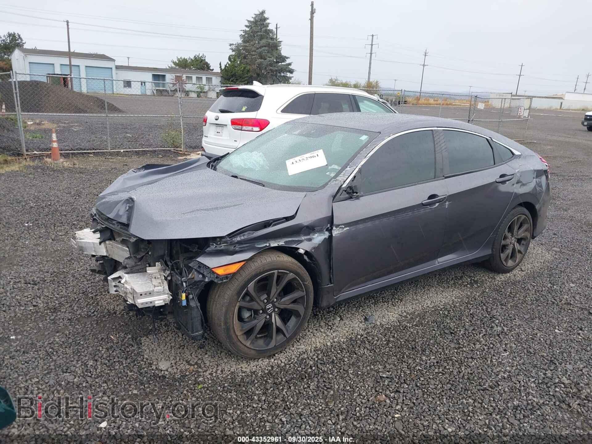 2021 HONDA CIVIC - VIN: 2HGFC2F87MH521861 - Фото 2