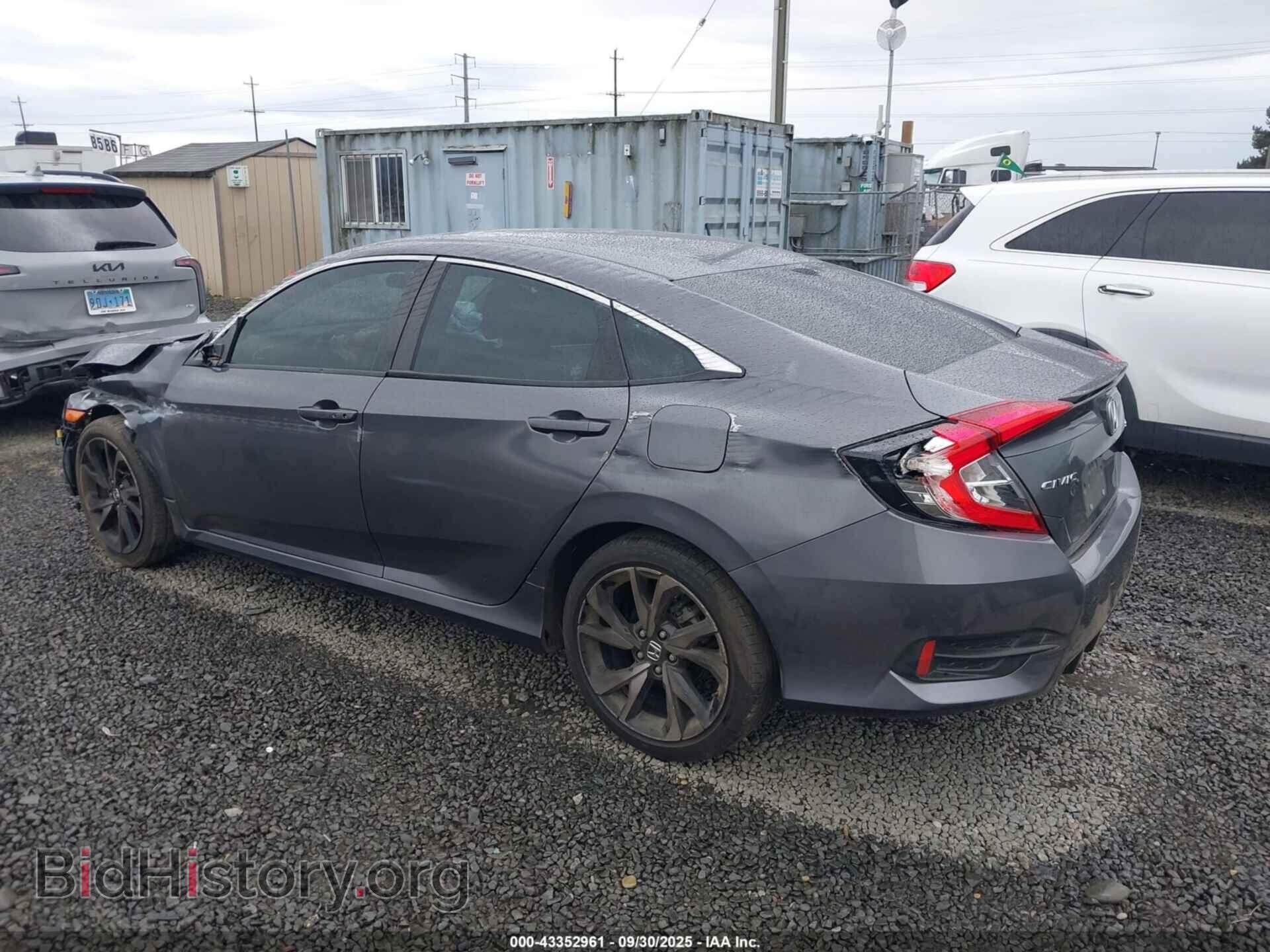 2021 HONDA CIVIC - VIN: 2HGFC2F87MH521861 - Фото 3