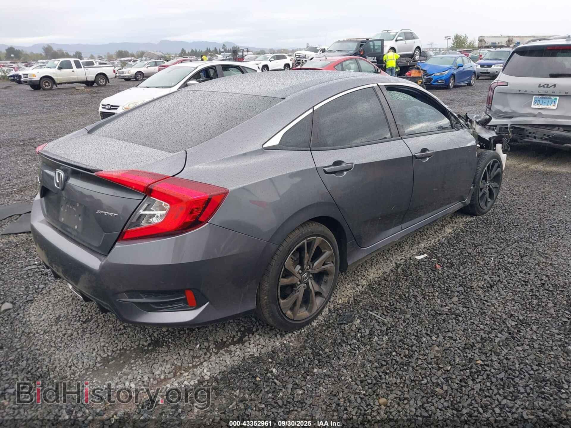 2021 HONDA CIVIC - VIN: 2HGFC2F87MH521861 - Фото 4