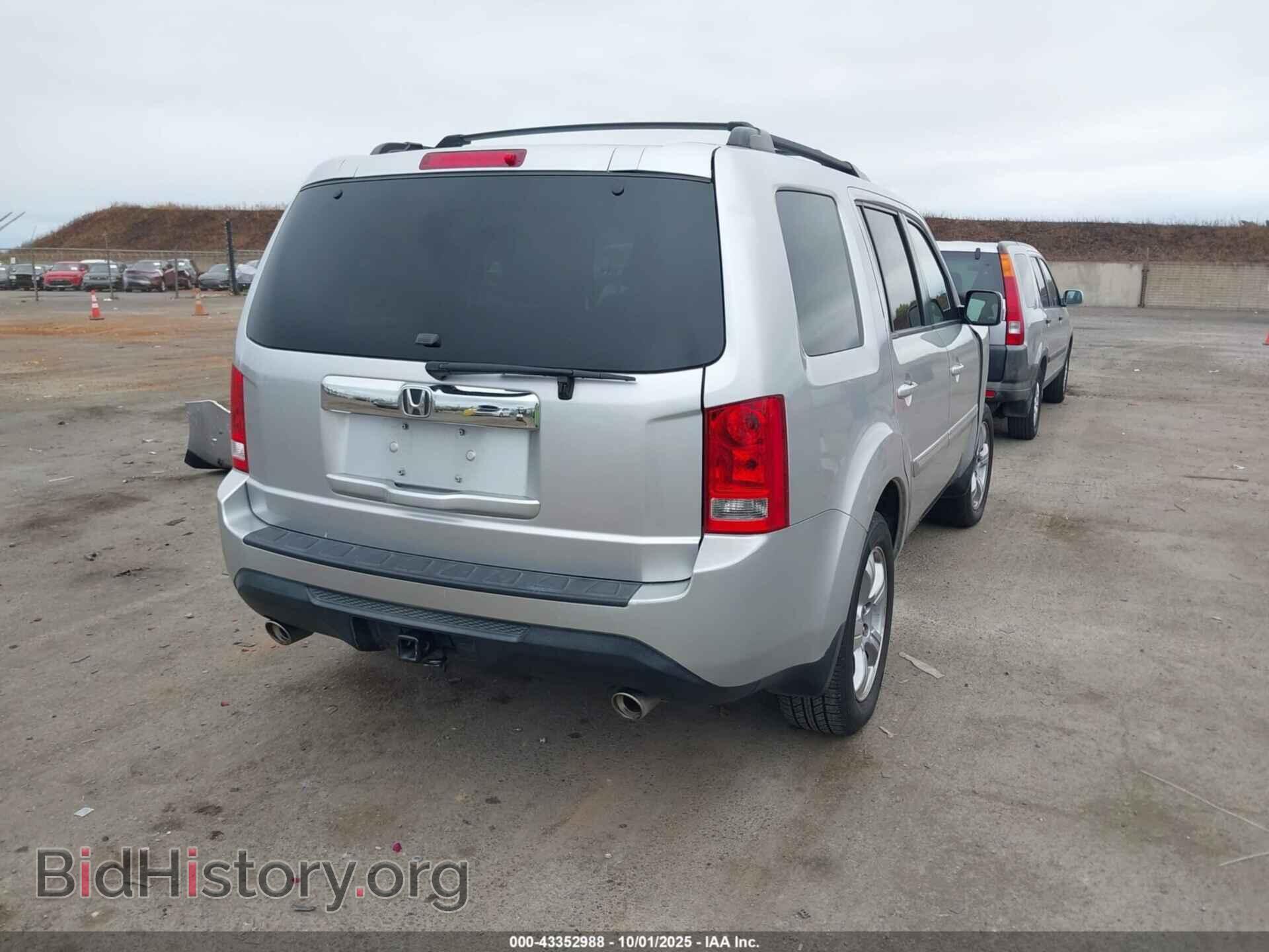 2012 HONDA PILOT - VIN: 5FNYF3H4XCB002712 - Фото 4