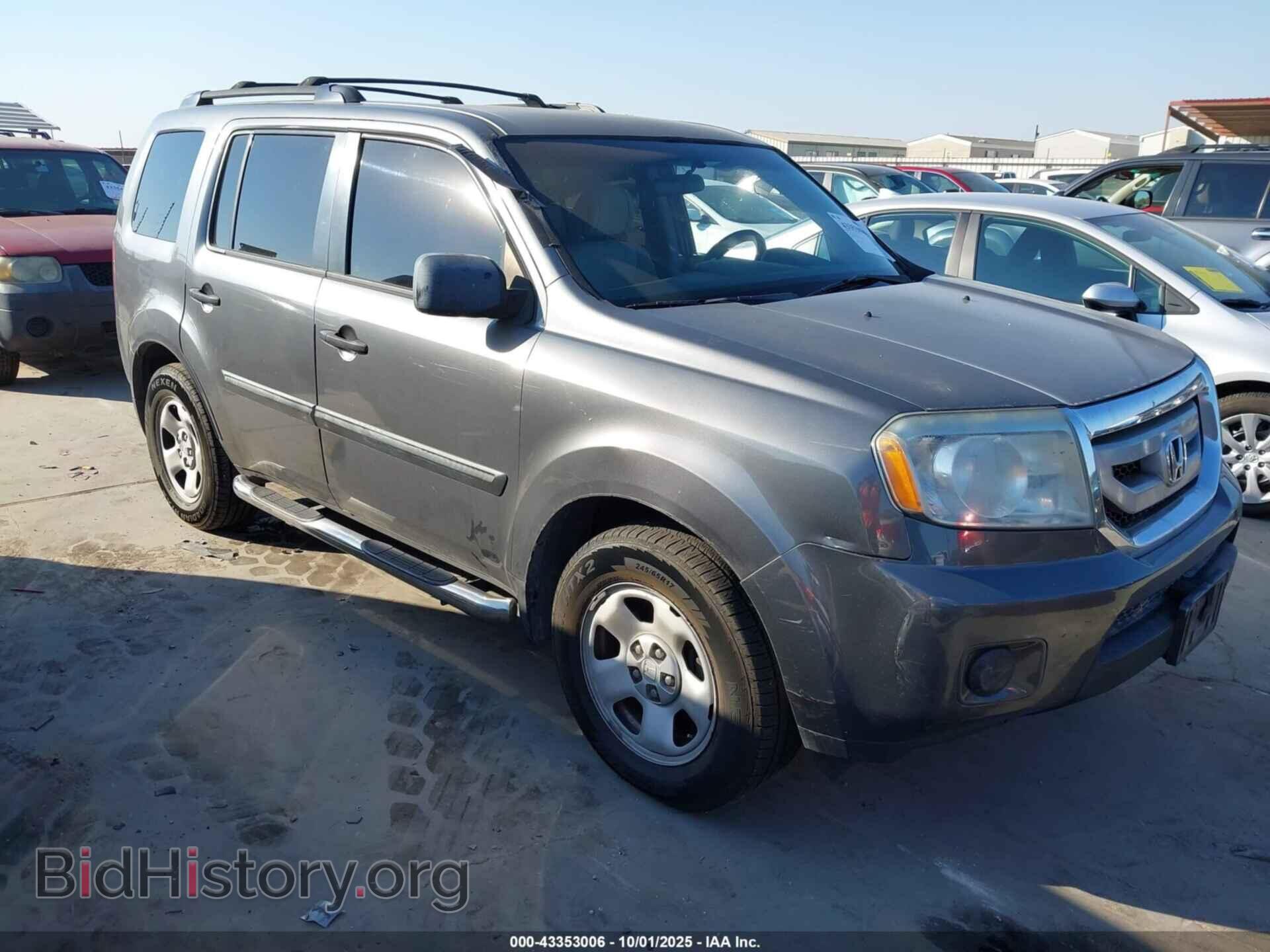 Photo 5FNYF3H24BB046492 - HONDA PILOT 2011