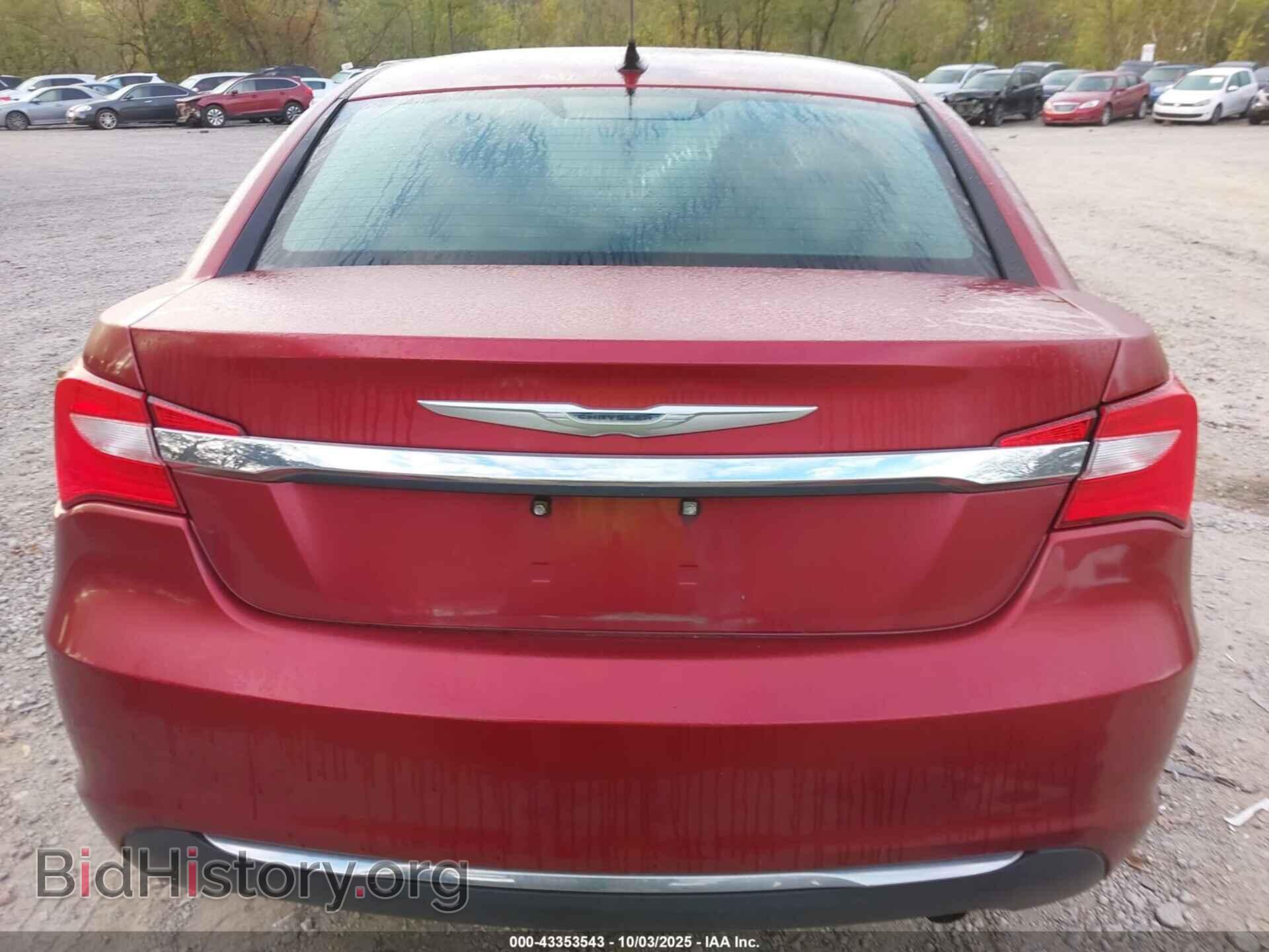 2012 CHRYSLER 200 - VIN: 1C3CCBBB7CN164131 - Фото 16