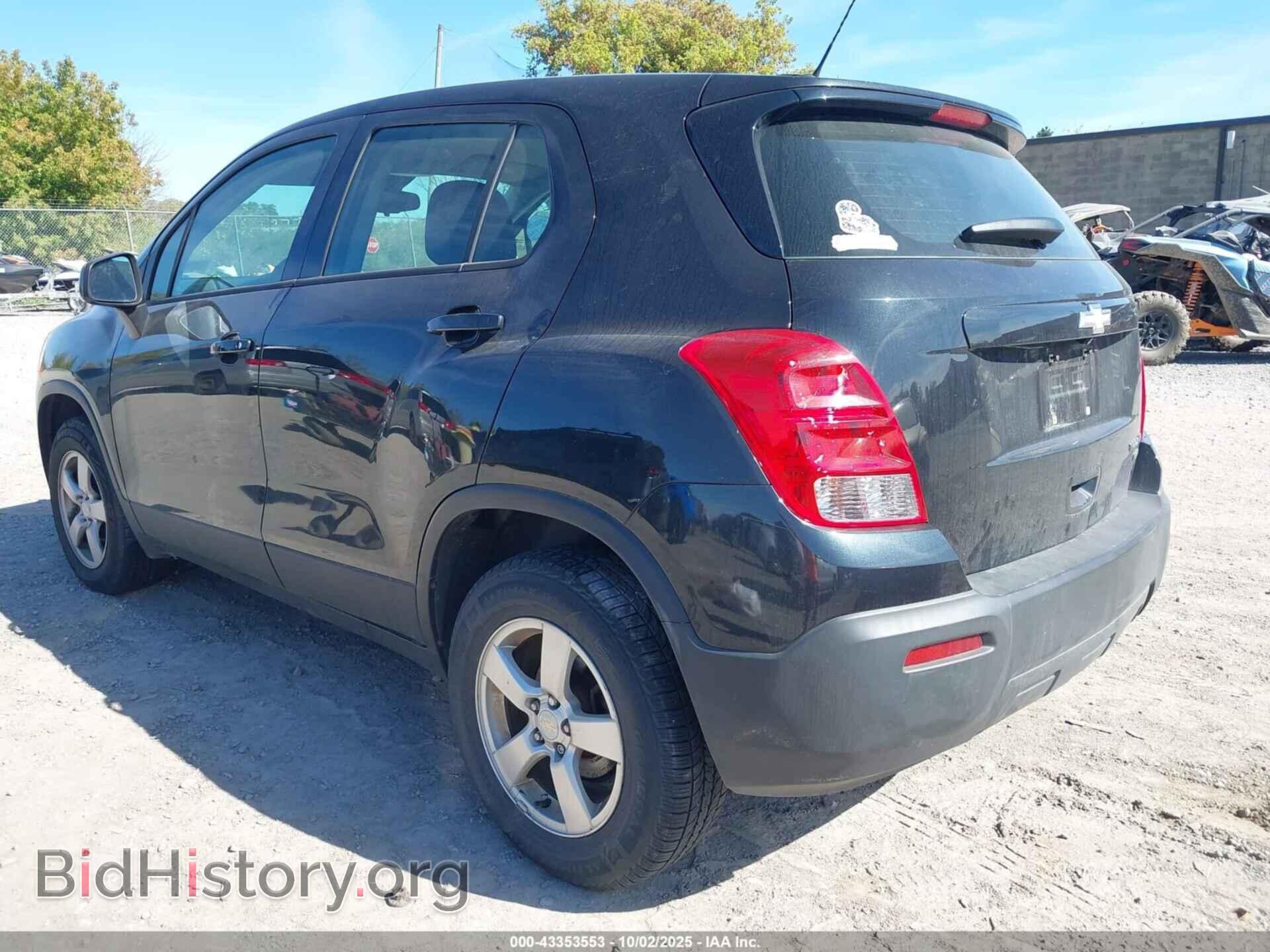 2016 CHEVROLET TRAX - VIN: KL7CJNSB3GB664262 - Фото 3