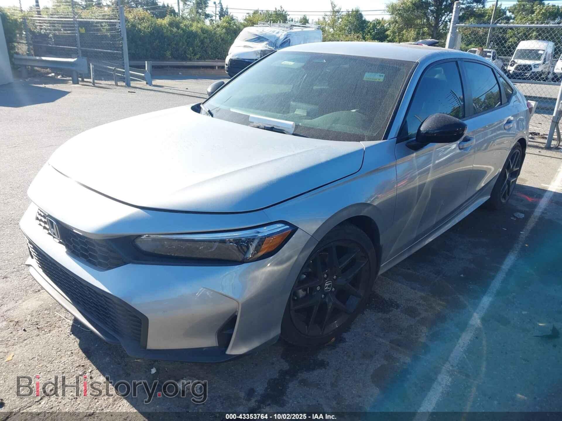 2025 HONDA CIVIC - VIN: 2HGFE2F59SH552011 - Фото 2