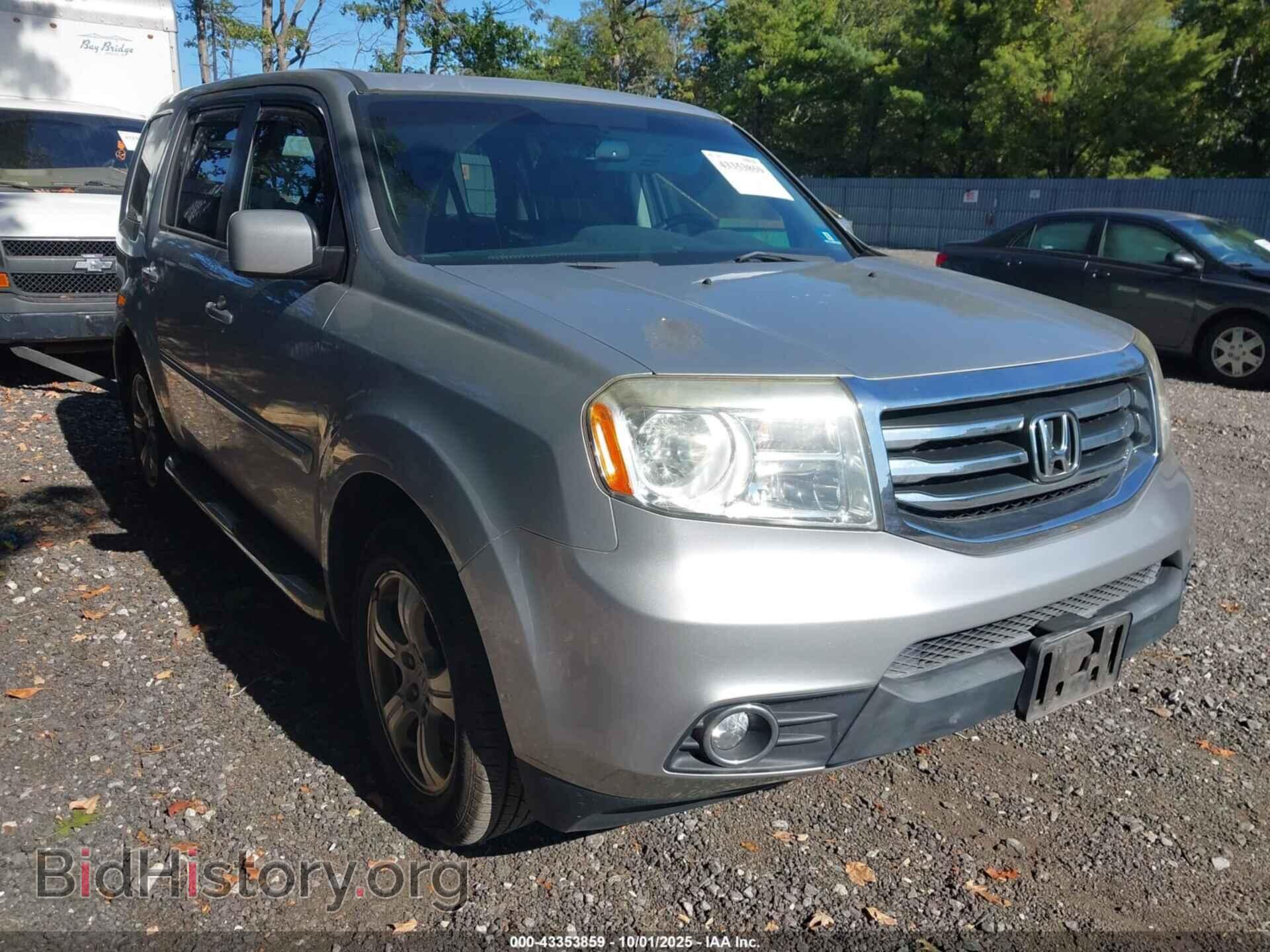 Фотография 5FNYF4H77CB042357 - HONDA PILOT 2012
