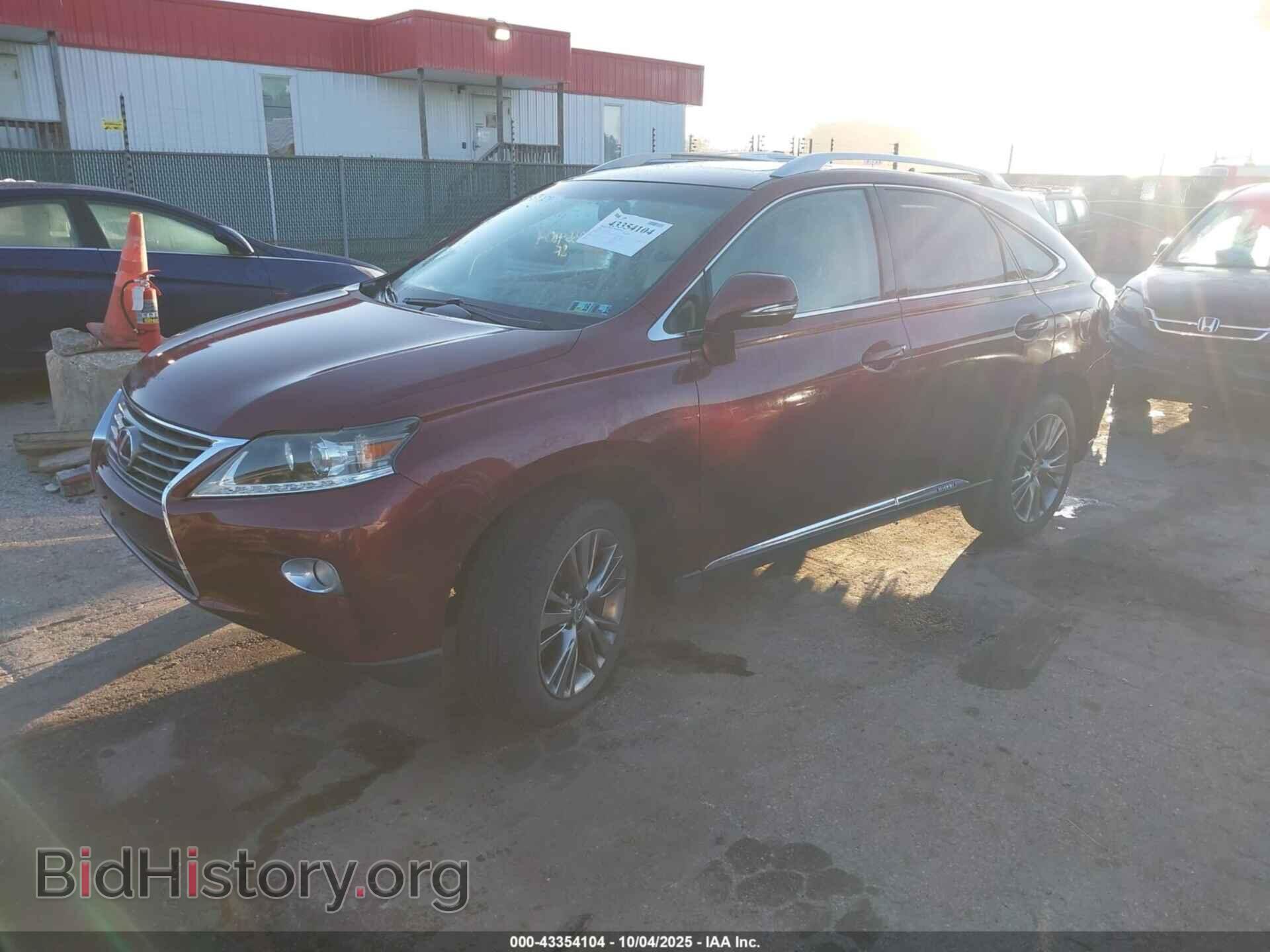 2013 LEXUS RX 450H - VIN: JTJBC1BA7D2441580 - Фото 2