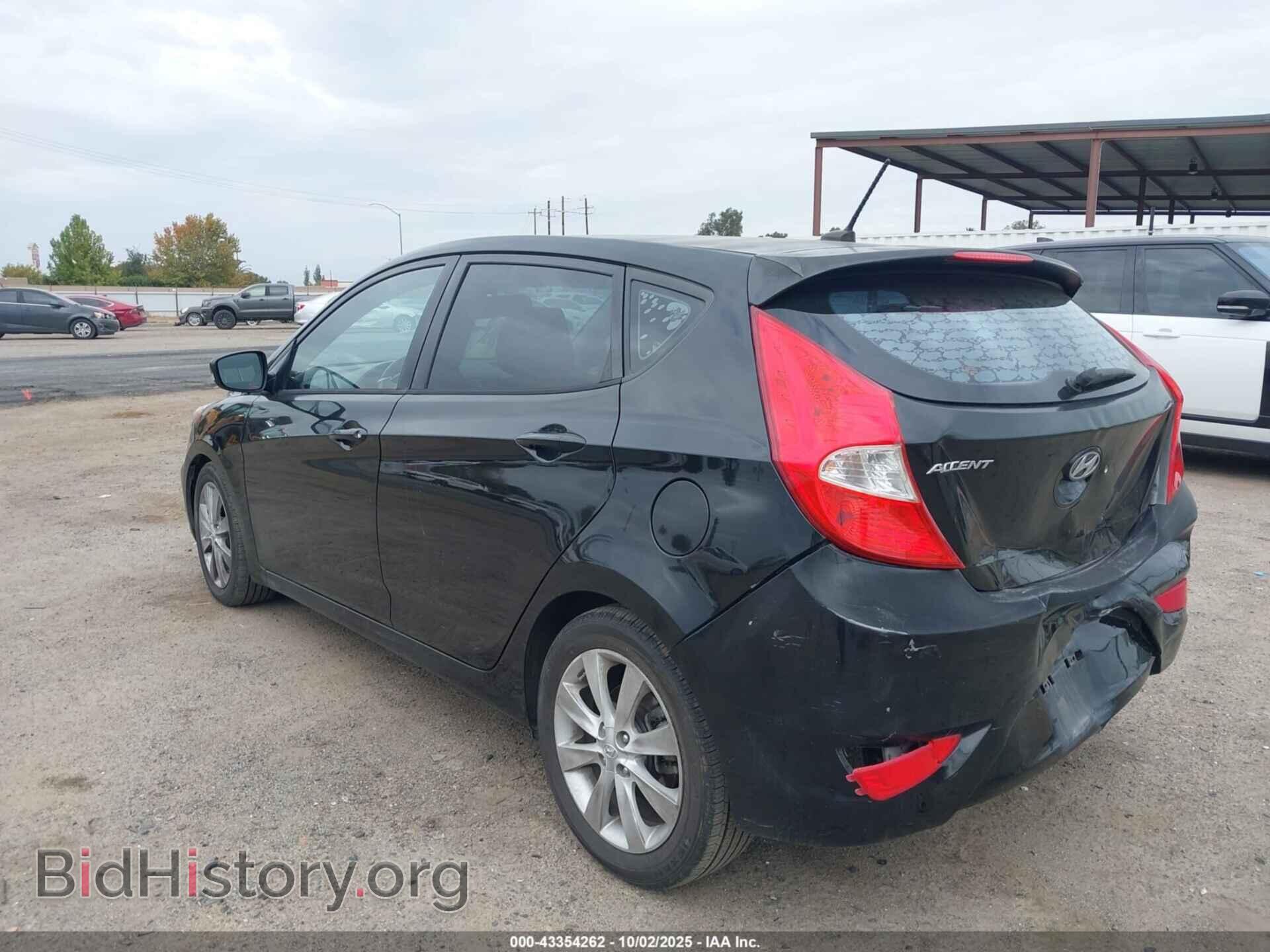 2013 HYUNDAI ACCENT - VIN: KMHCU5AE7DU111518 - Фото 3