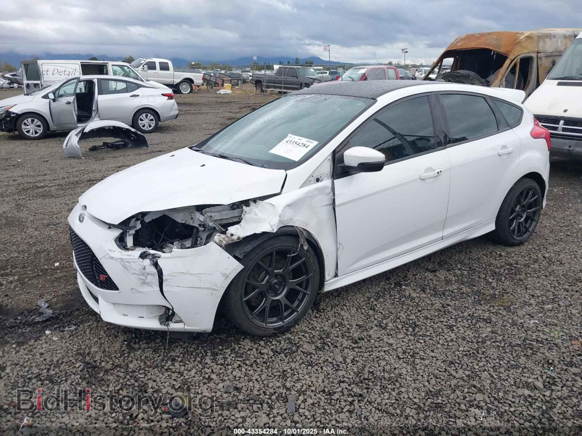 2014 FORD FOCUS ST - VIN: 1FADP3L98EL248355 - Фото 2