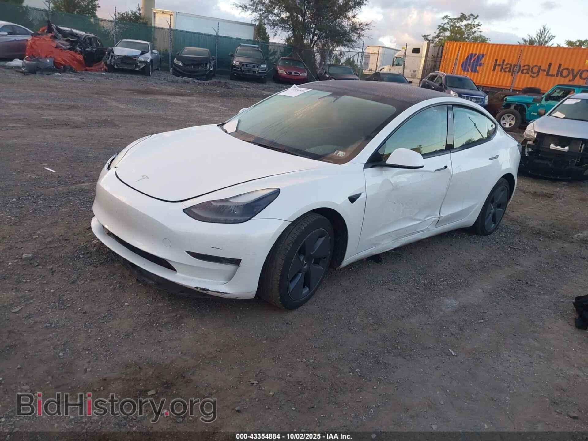 2023 TESLA MODEL 3 - VIN: 5YJ3E1EA3PF411202 - Фото 2