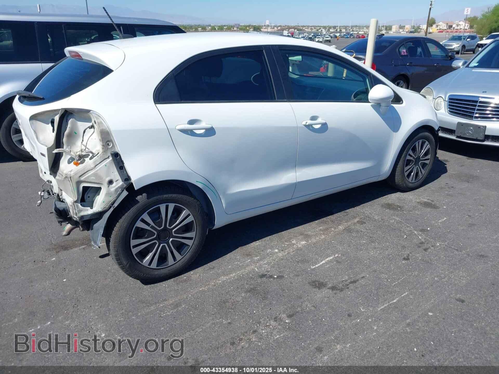 2013 KIA RIO - VIN: KNADM5A36D6300444 - Фото 4