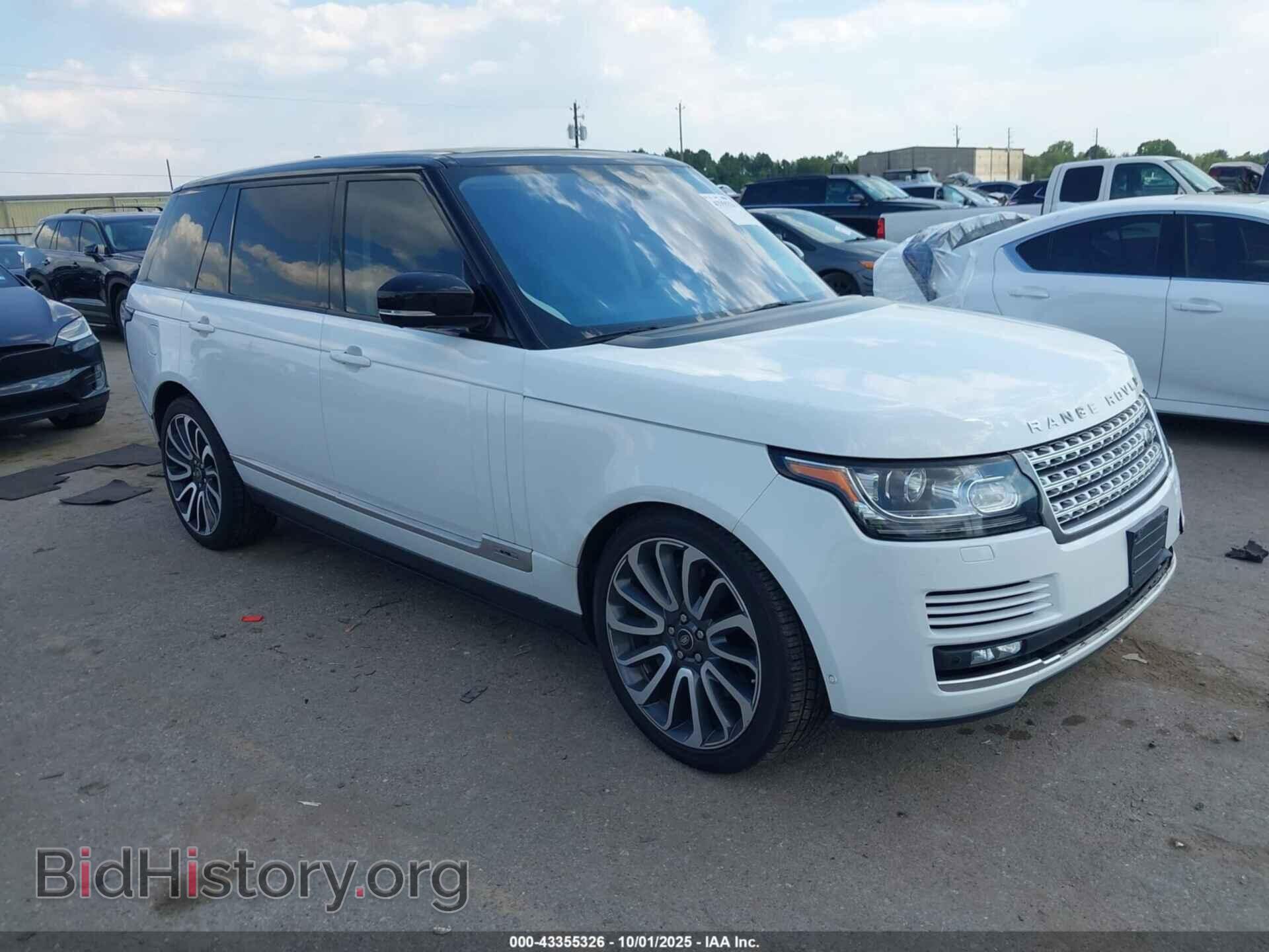 Photo SALGS3EF3GA263152 - LAND ROVER RANGE ROVER 2016