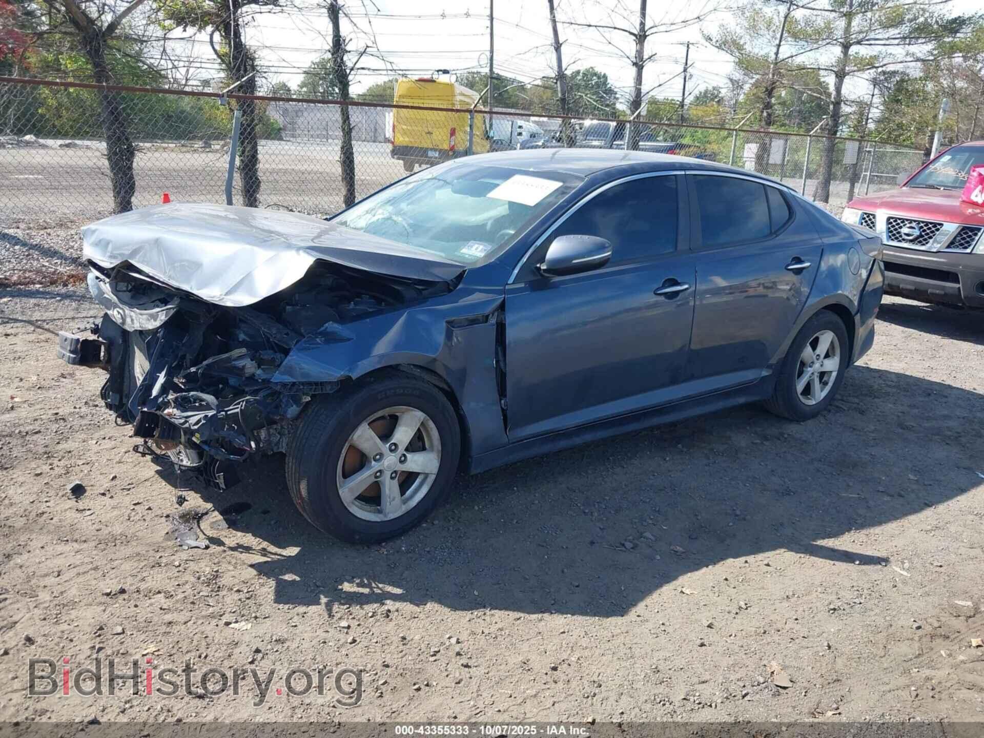 2015 KIA OPTIMA - VIN: KNAGM4A79F5578029 - Photo 2