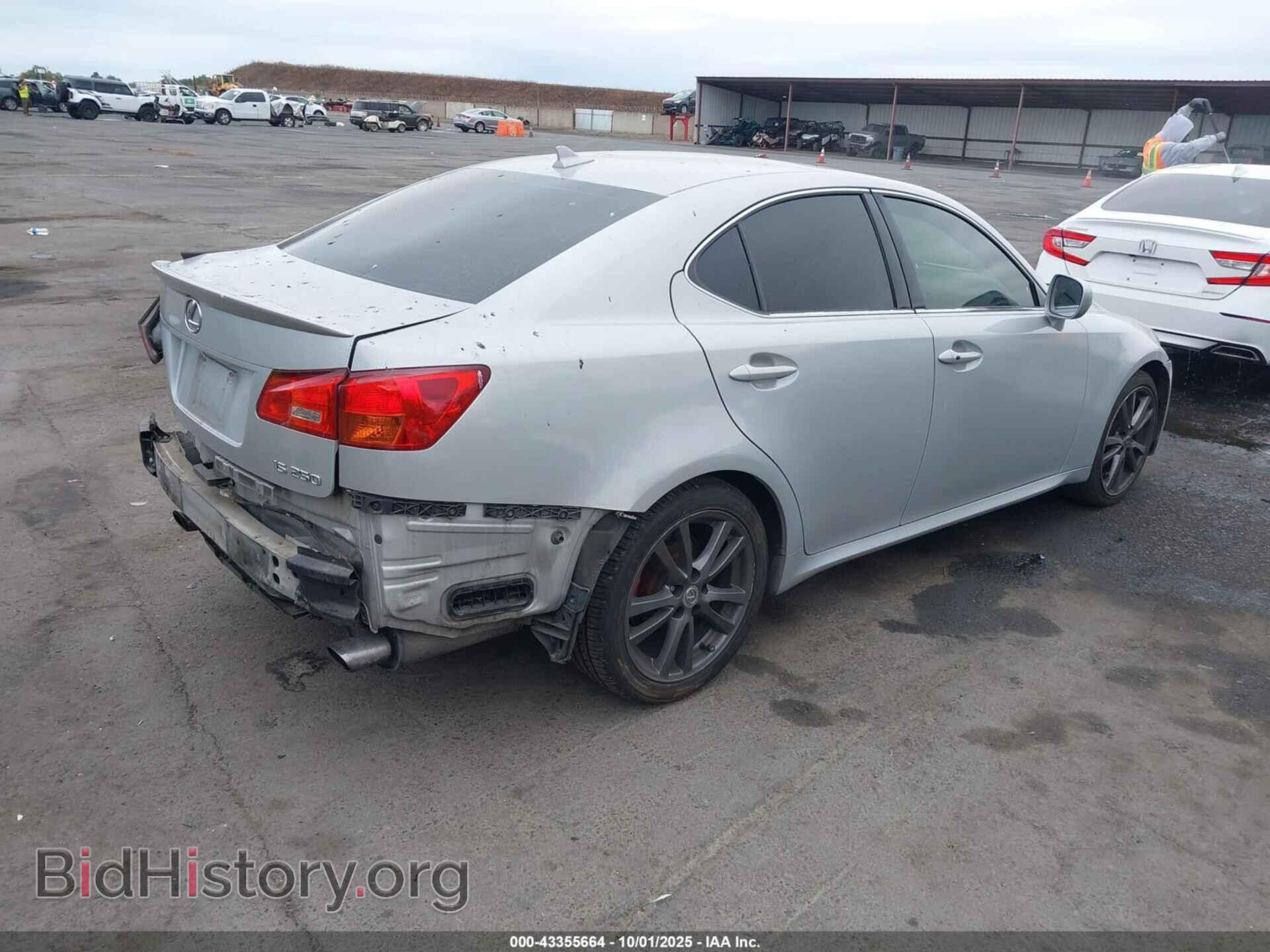 2008 LEXUS IS 250 - VIN: JTHBK262685073362 - Фото 4