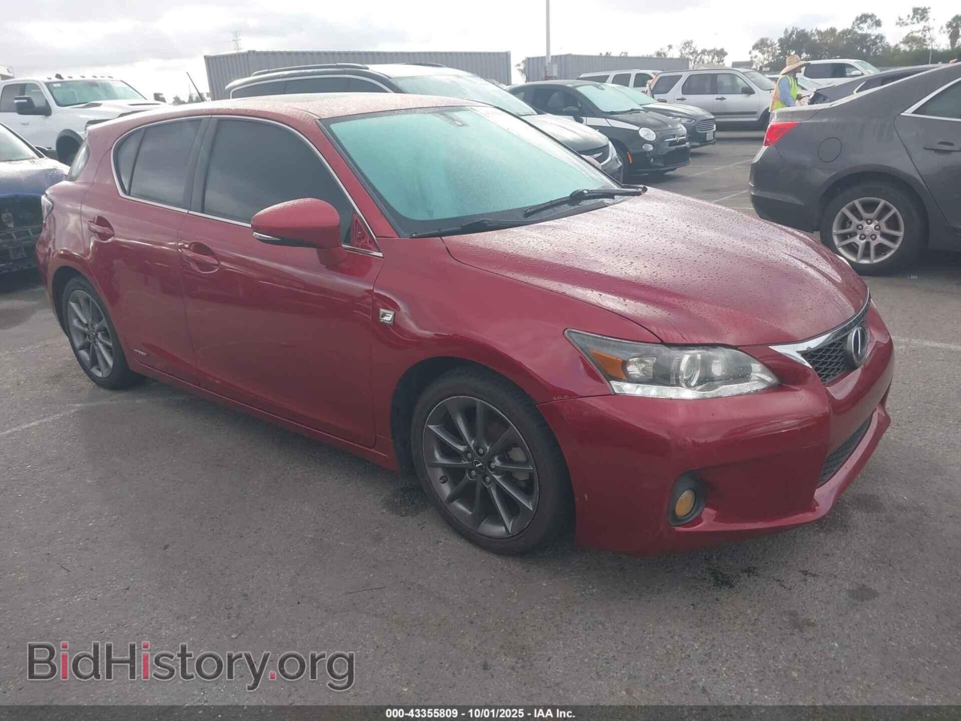 Photo JTHKD5BH2C2090384 - LEXUS CT 200H 2012