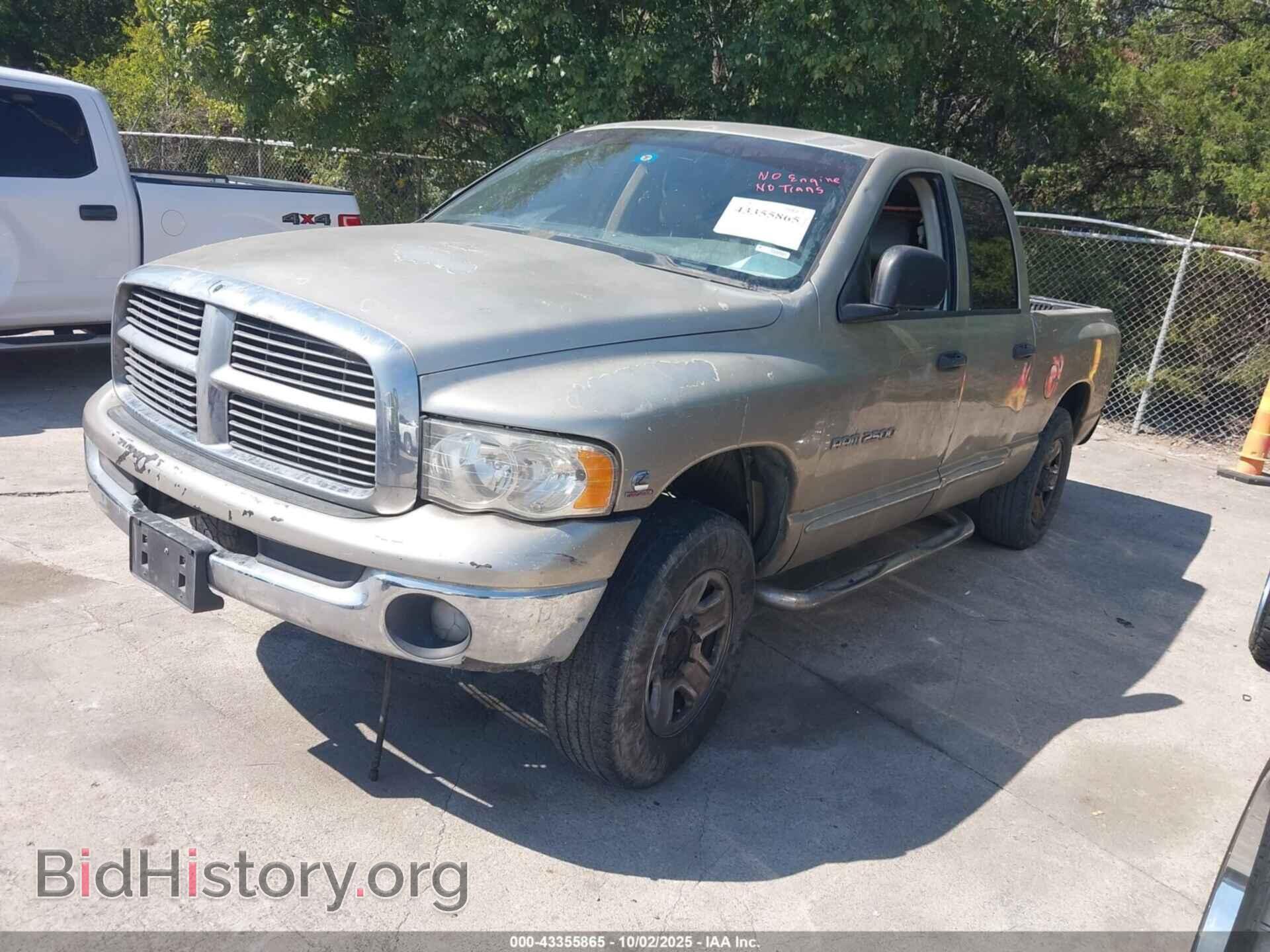 2005 DODGE RAM 2500 - VIN: 3D7KR28C65G757017 - Фото 2
