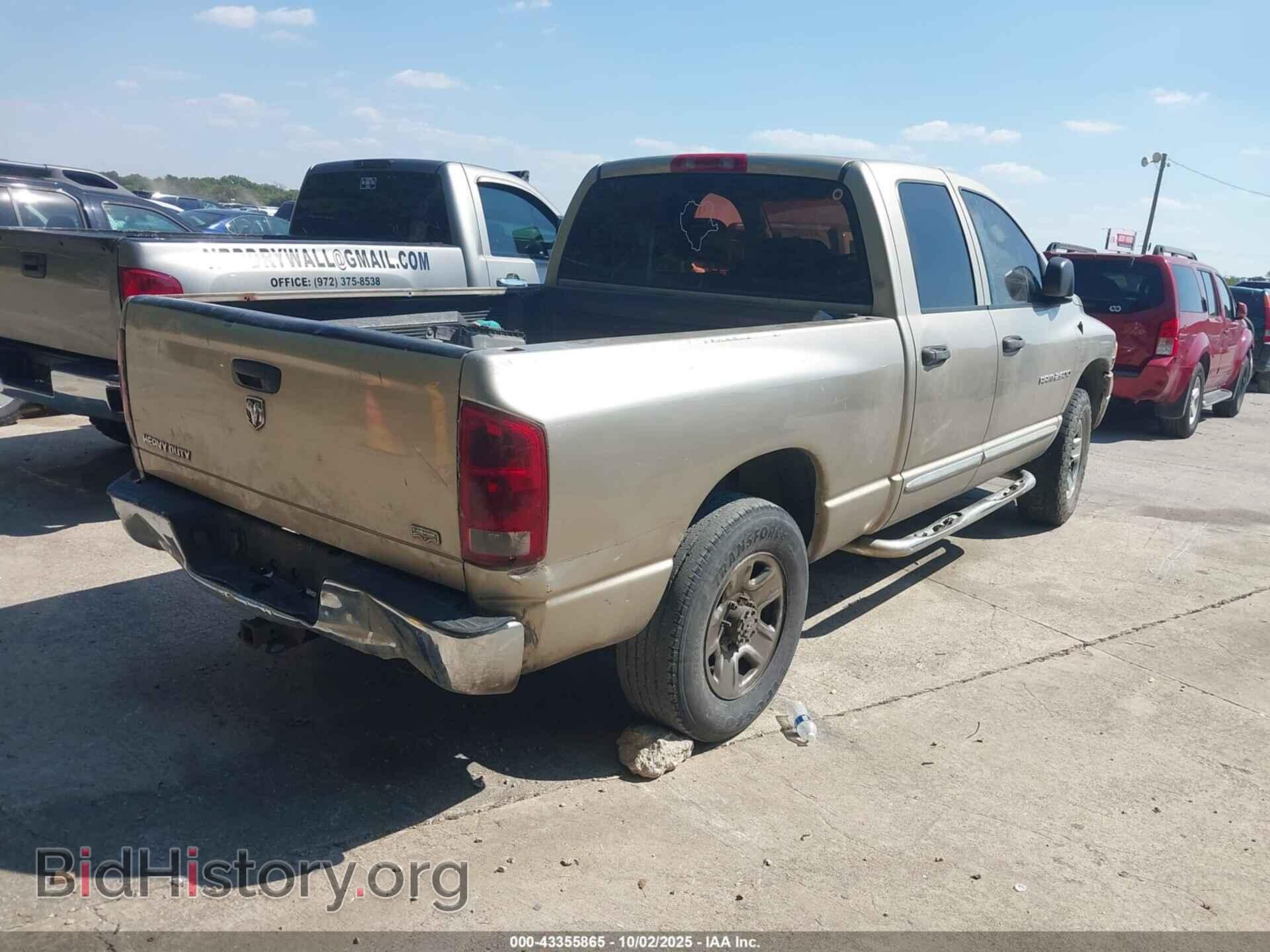 2005 DODGE RAM 2500 - VIN: 3D7KR28C65G757017 - Фото 4