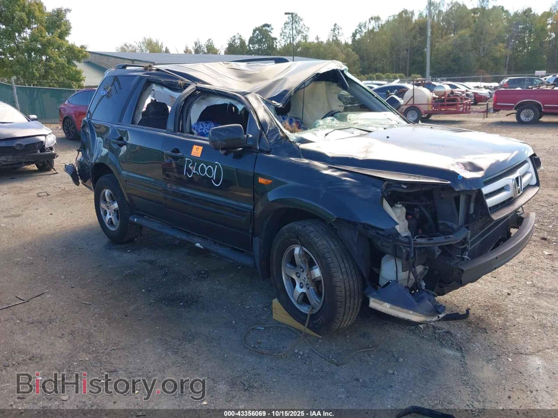 Фотография 5FNYF28478B007318 - HONDA PILOT 2008