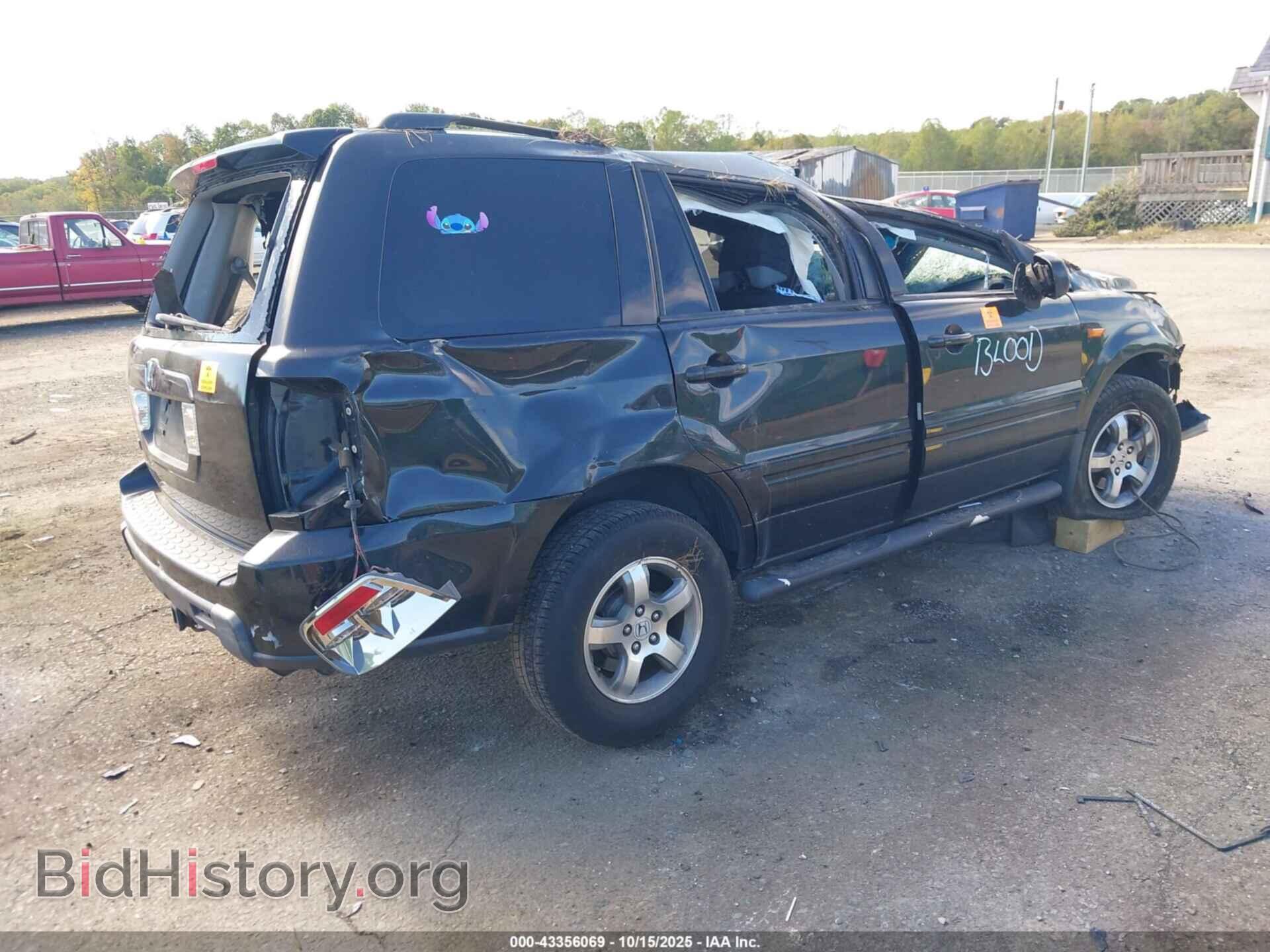 2008 HONDA PILOT - VIN: 5FNYF28478B007318 - Фото 4