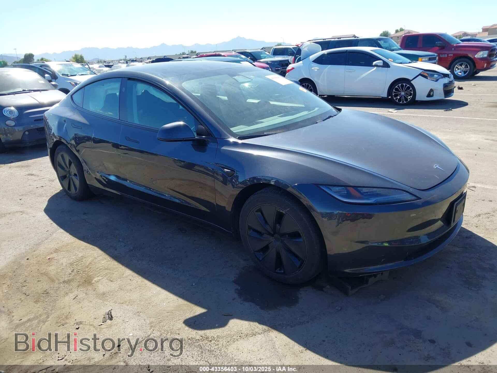 Photo 5YJ3E1EA4RF743880 - TESLA MODEL 3 2024