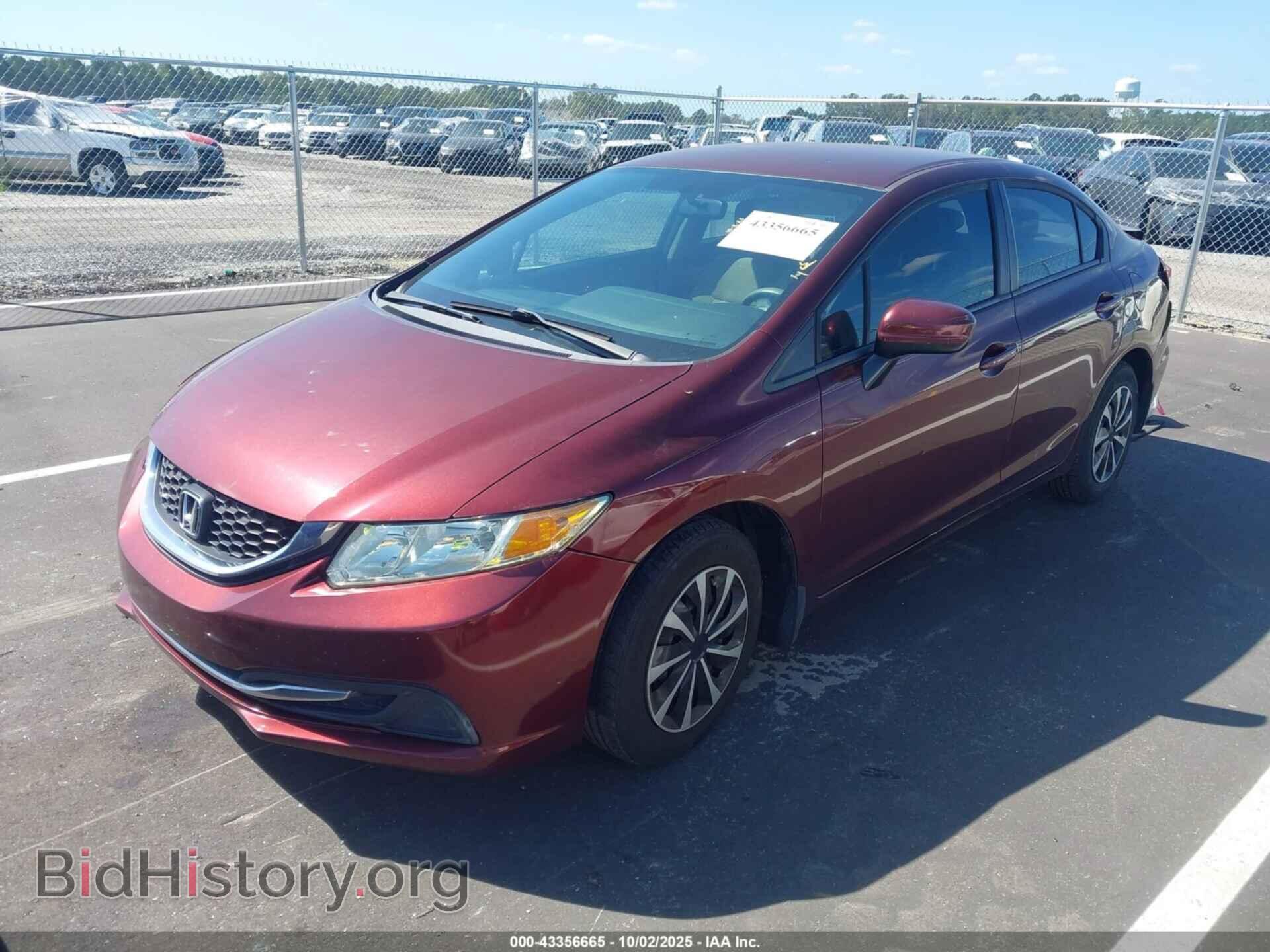 2014 HONDA CIVIC - VIN: 19XFB2F5XEE249813 - Фото 2