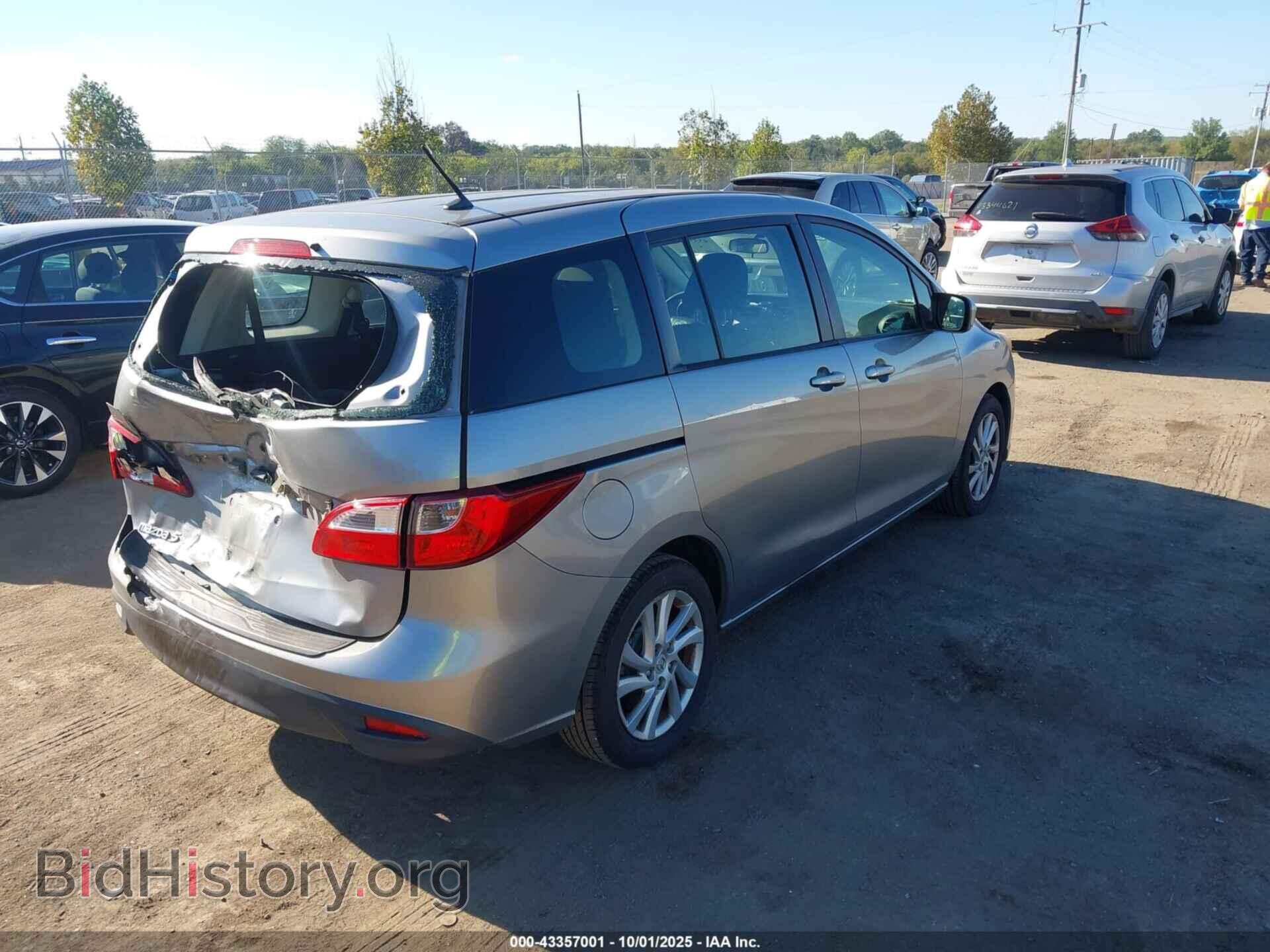 2012 MAZDA MAZDA5 - VIN: JM1CW2BL3C0140935 - Фото 4
