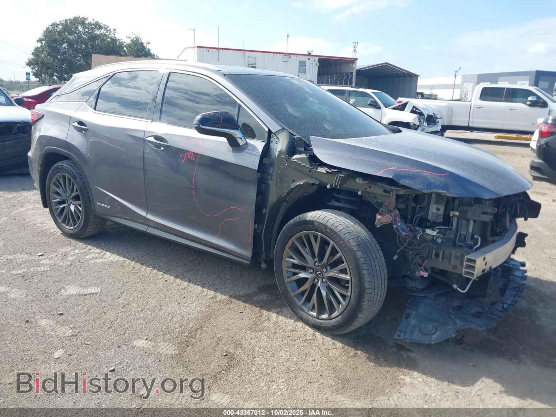 Photo 2T2BGMCA0KC029907 - LEXUS RX 450H 2019