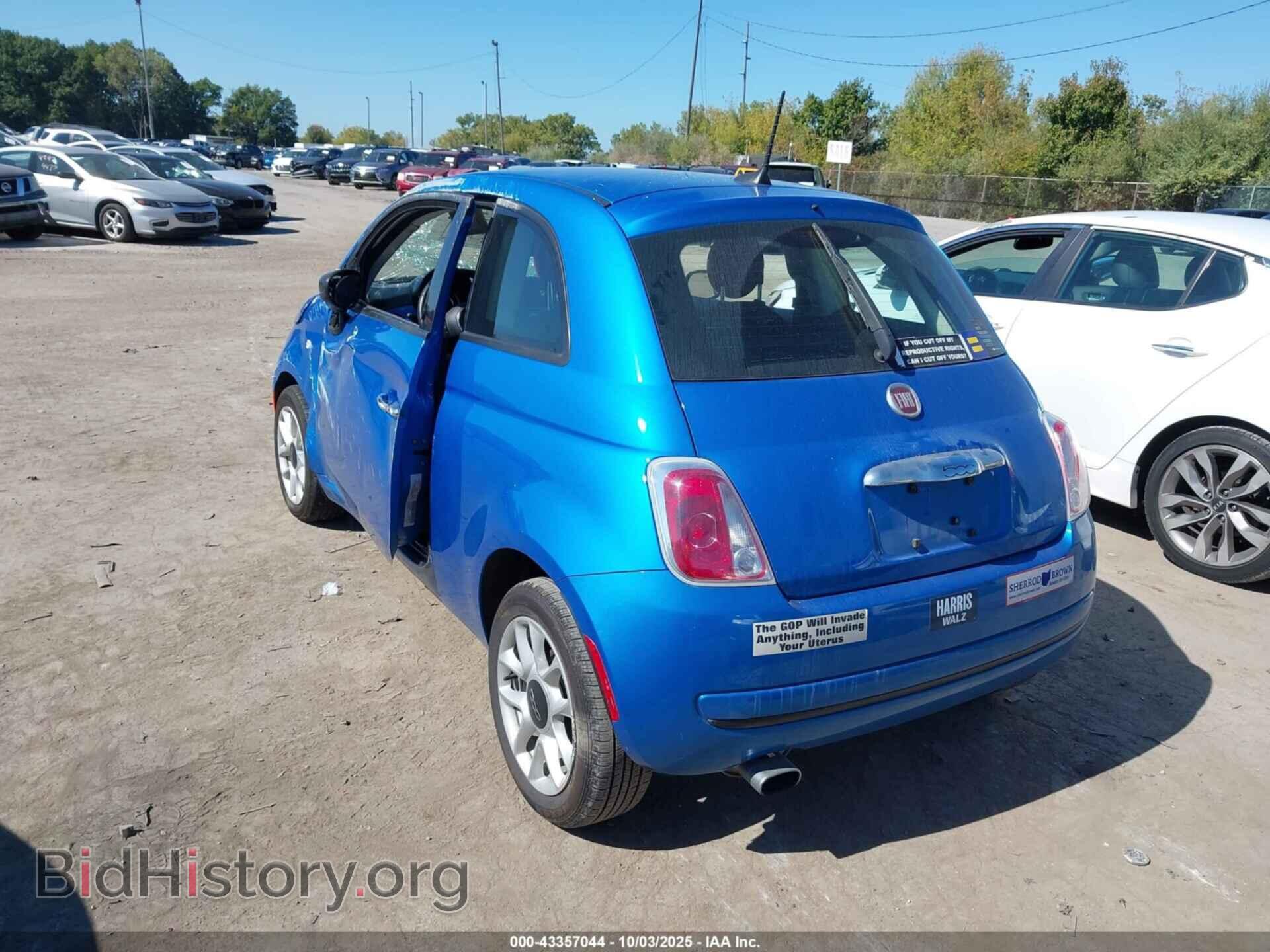 2016 FIAT 500 - VIN: 3C3CFFKR0GT152632 - Фото 3