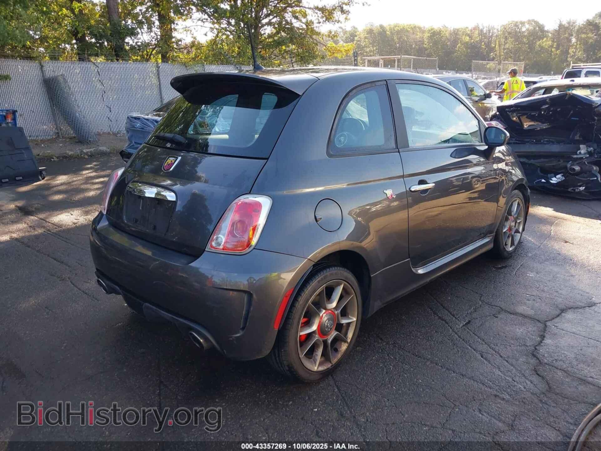 2015 FIAT 500 - VIN: 3C3CFFFH9FT741517 - Фото 4