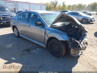 2011 Subaru LEGACY 2.5I, silver — VIN 4S3BMCA60B3219995, IAAI