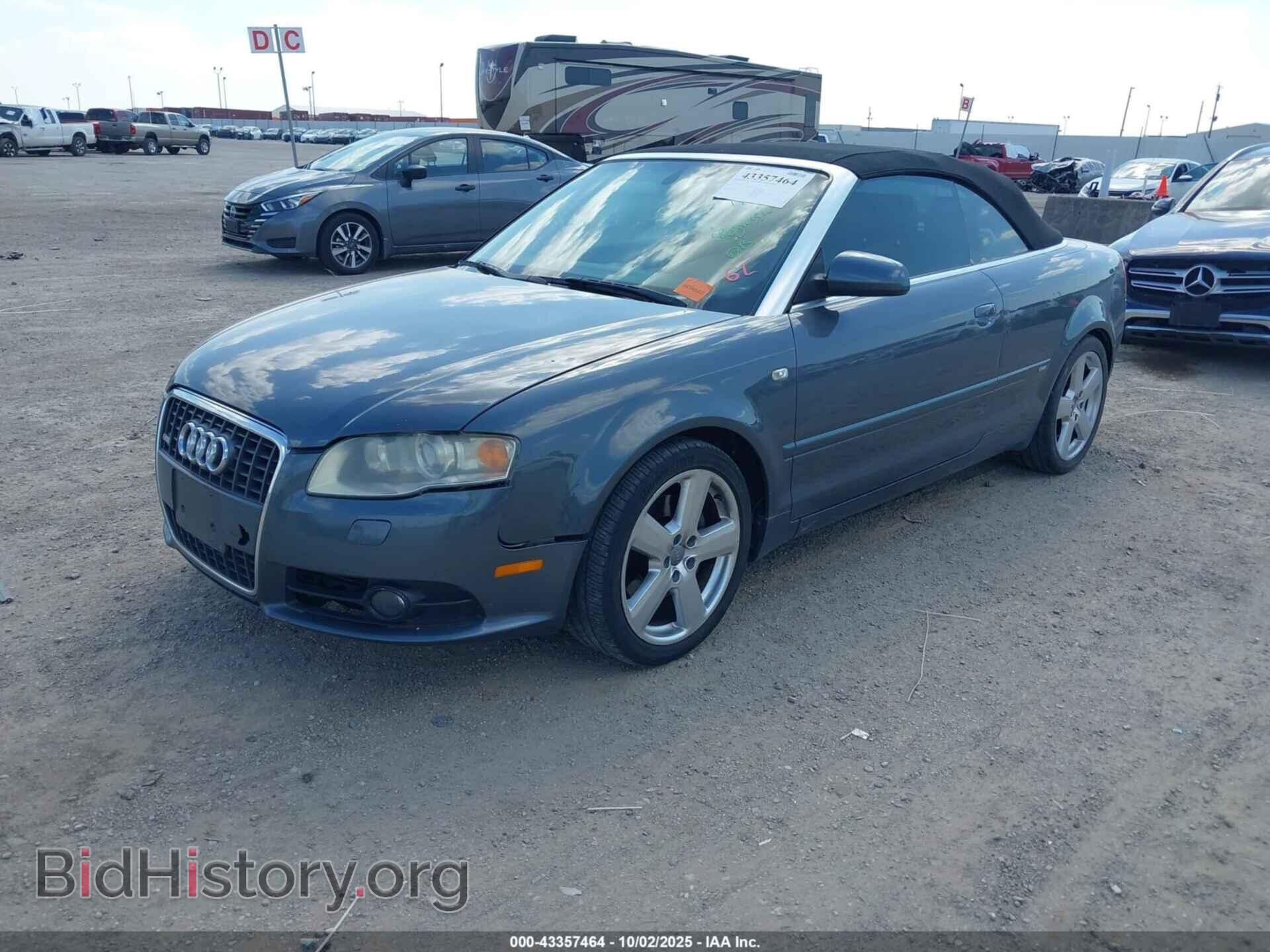 2007 AUDI A4 - VIN: WAUEF48H17K031520 - Фото 2