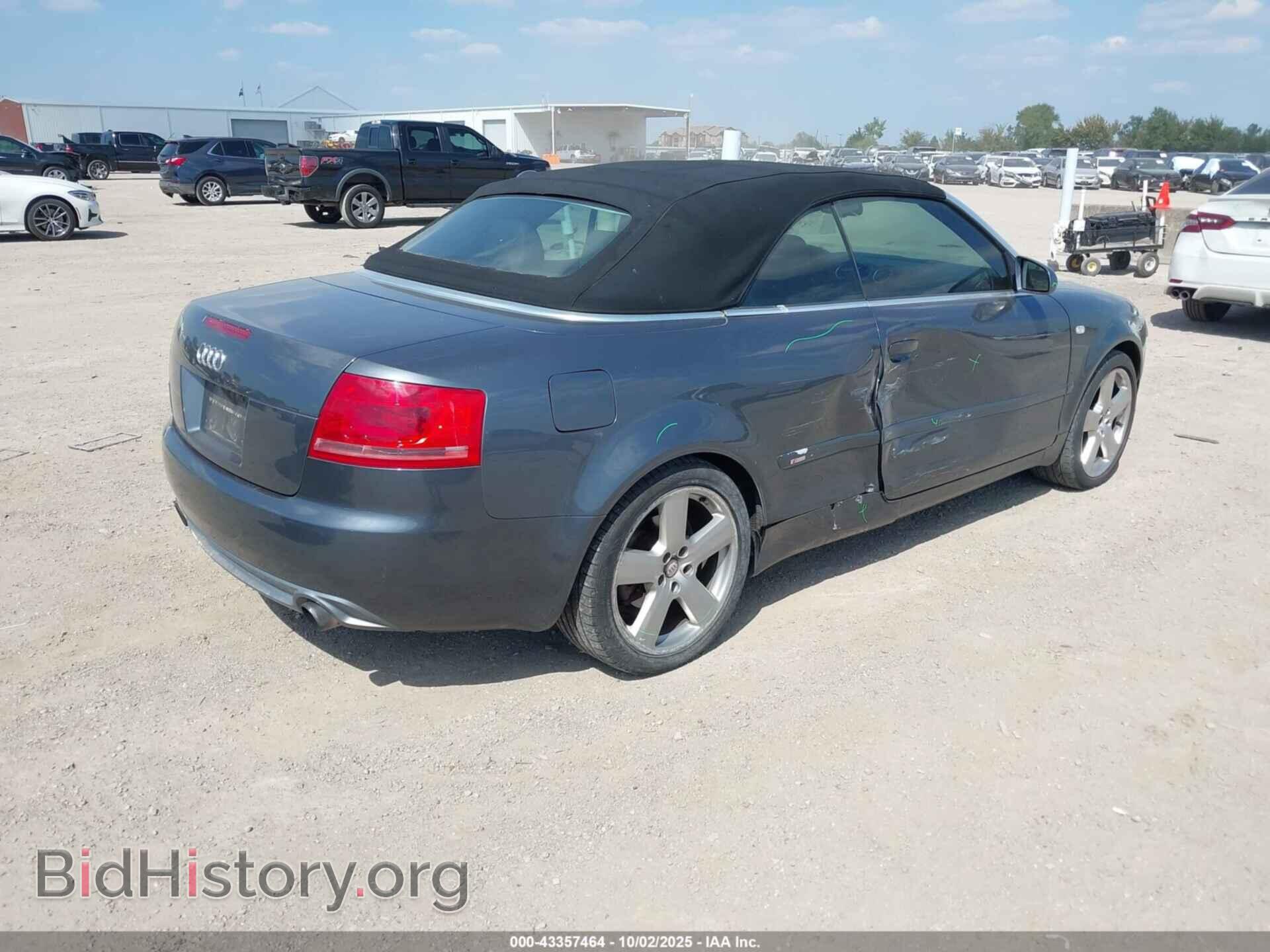 2007 AUDI A4 - VIN: WAUEF48H17K031520 - Фото 4