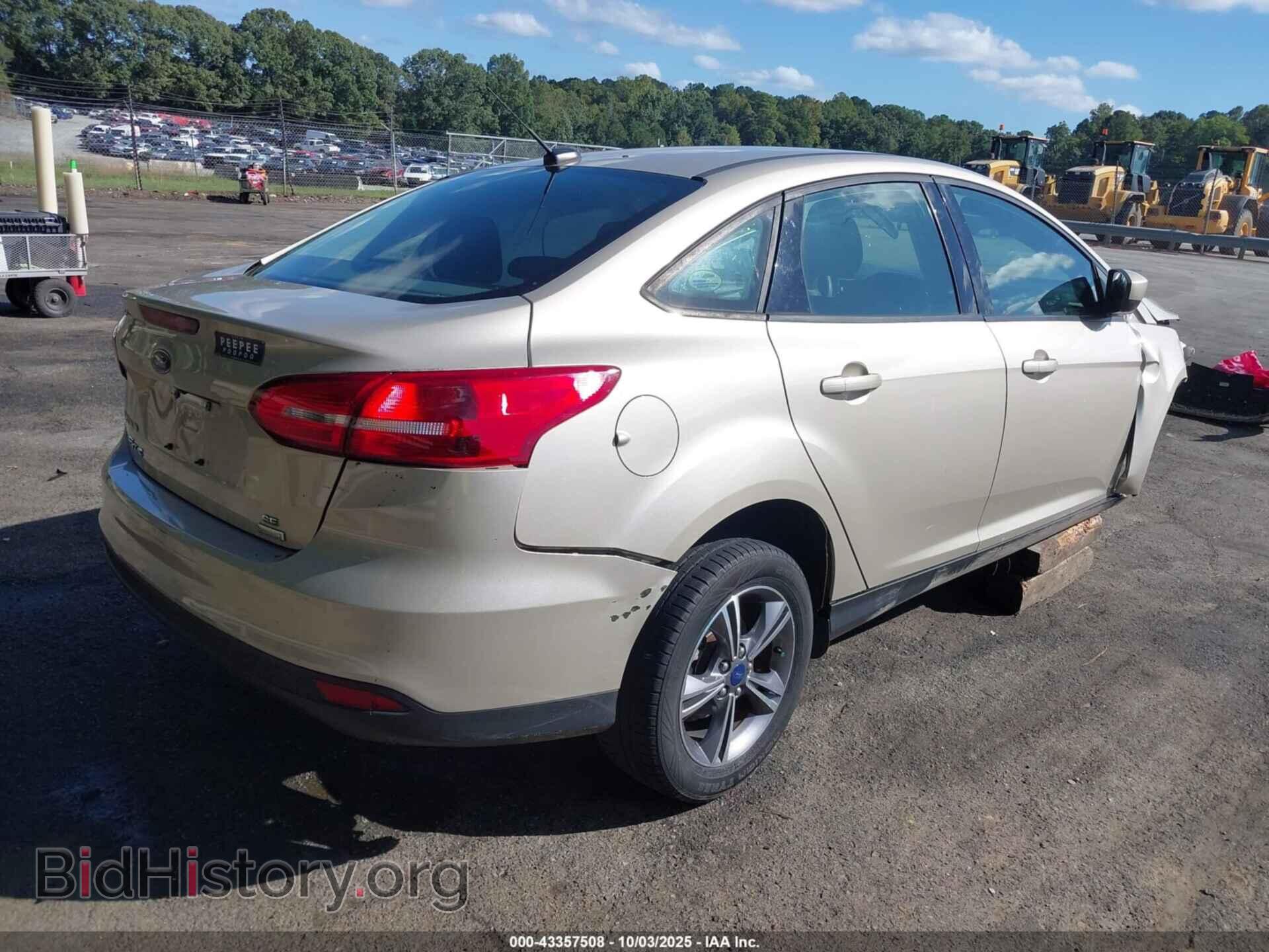 2018 FORD FOCUS - VIN: 1FADP3FEXJL210077 - Фото 4