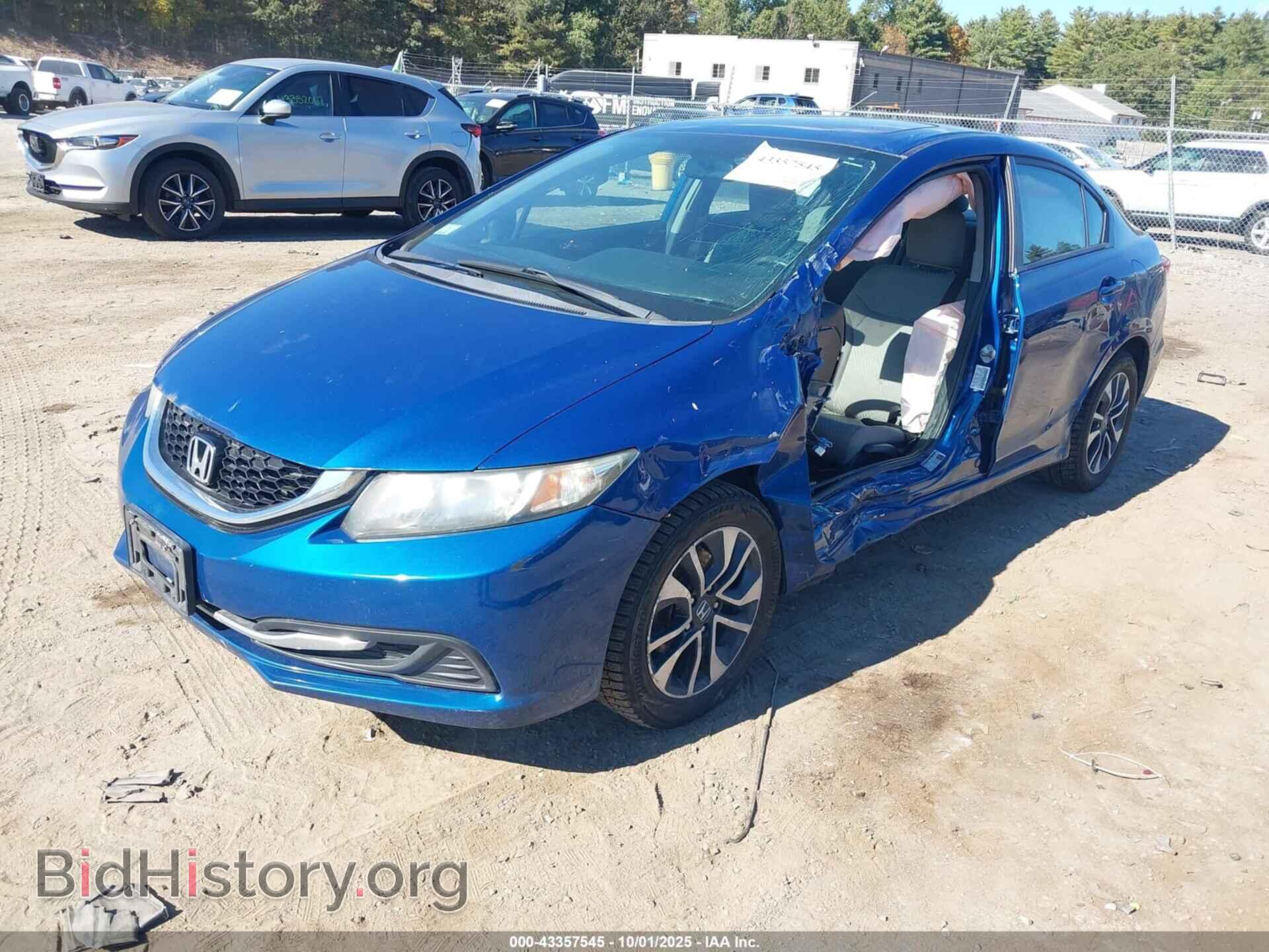 2014 HONDA CIVIC - VIN: 19XFB2F86EE236356 - Фото 2