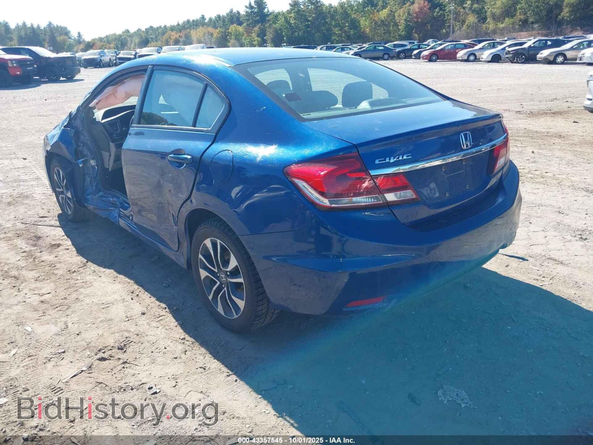 2014 HONDA CIVIC - VIN: 19XFB2F86EE236356 - Фото 3