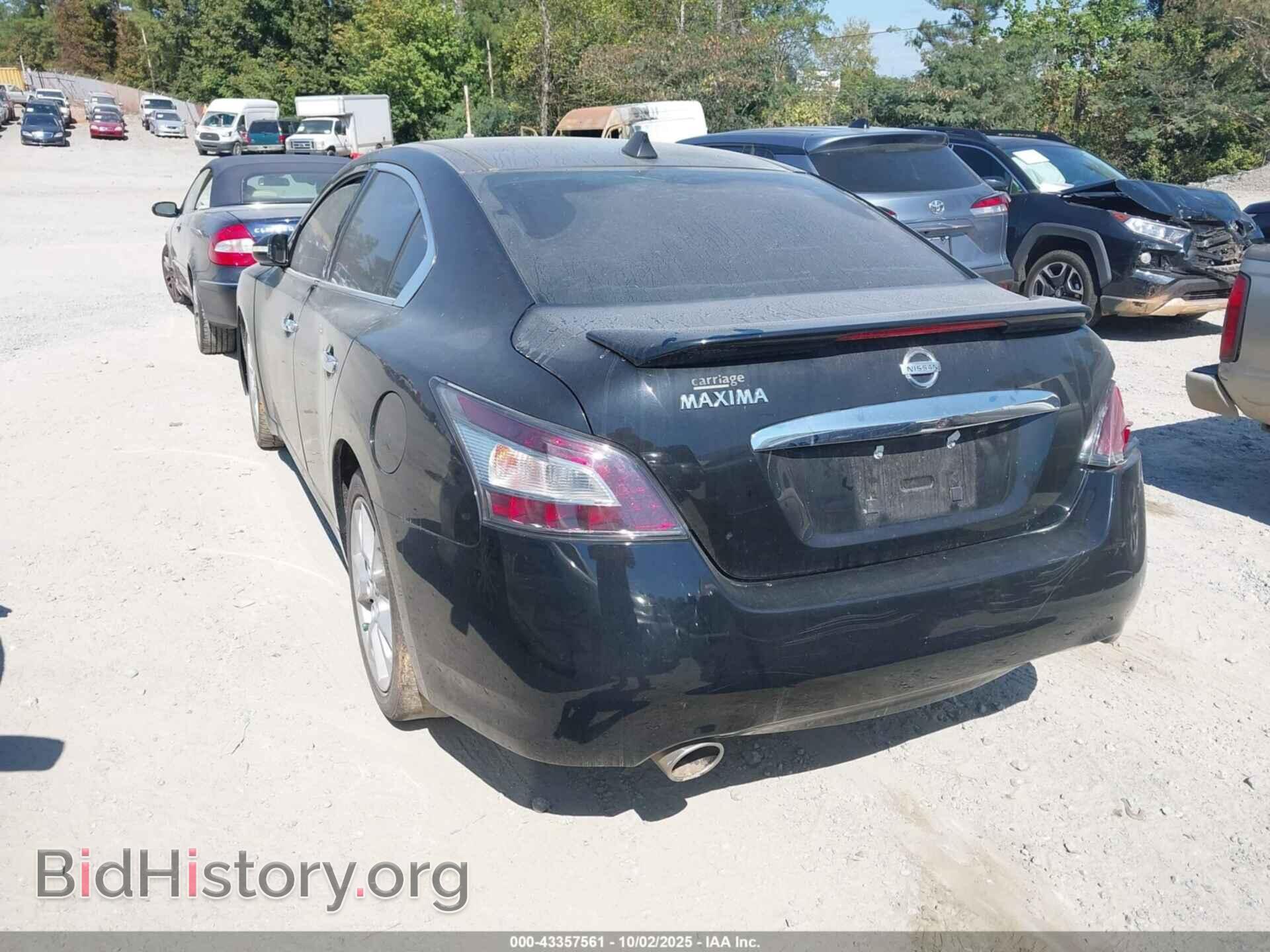 2014 NISSAN MAXIMA - VIN: 1N4AA5AP8EC910629 - Фото 3