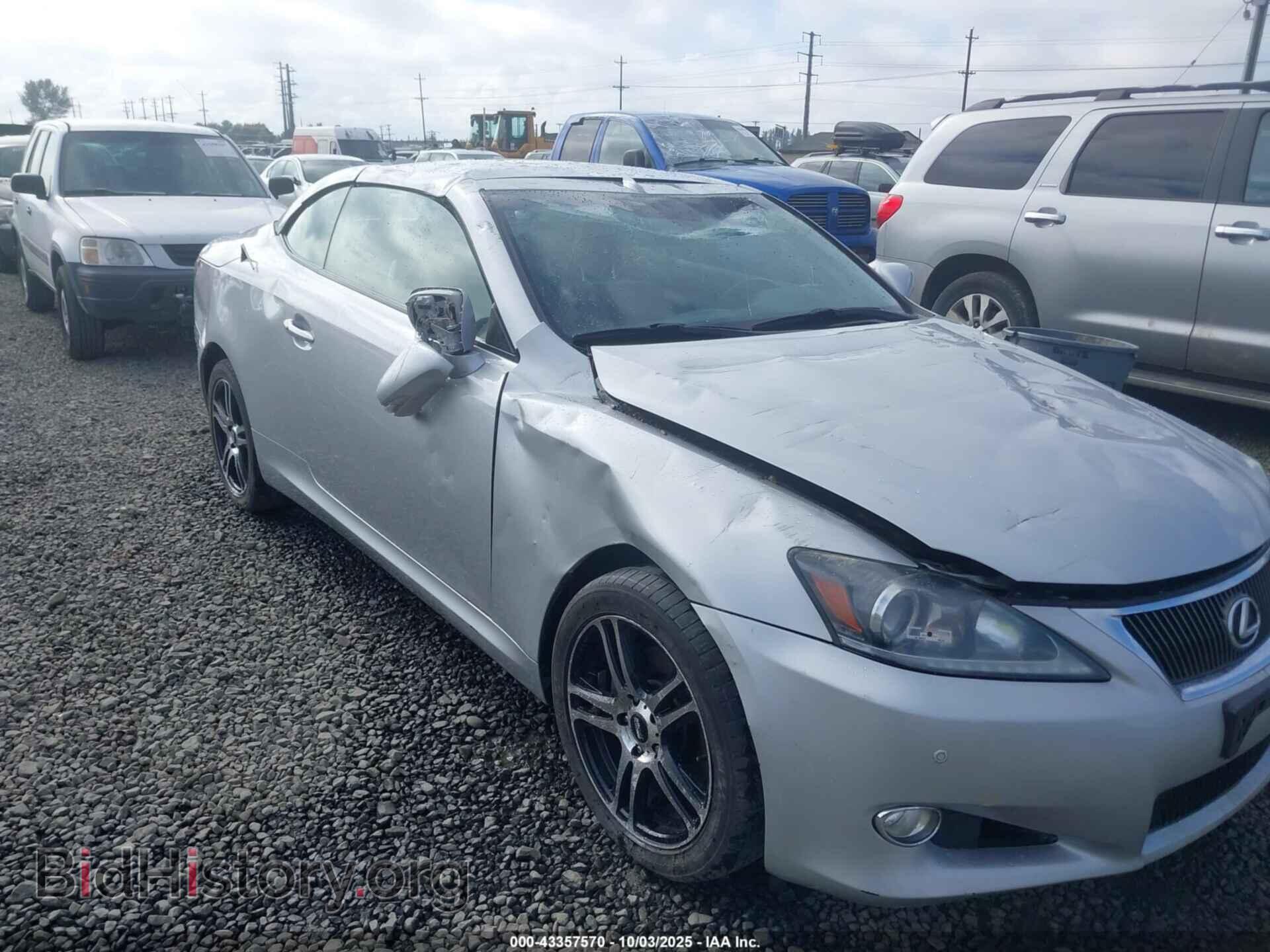 2011 LEXUS IS 250C - VIN: JTHFF2C28B2520146 - Фото 6