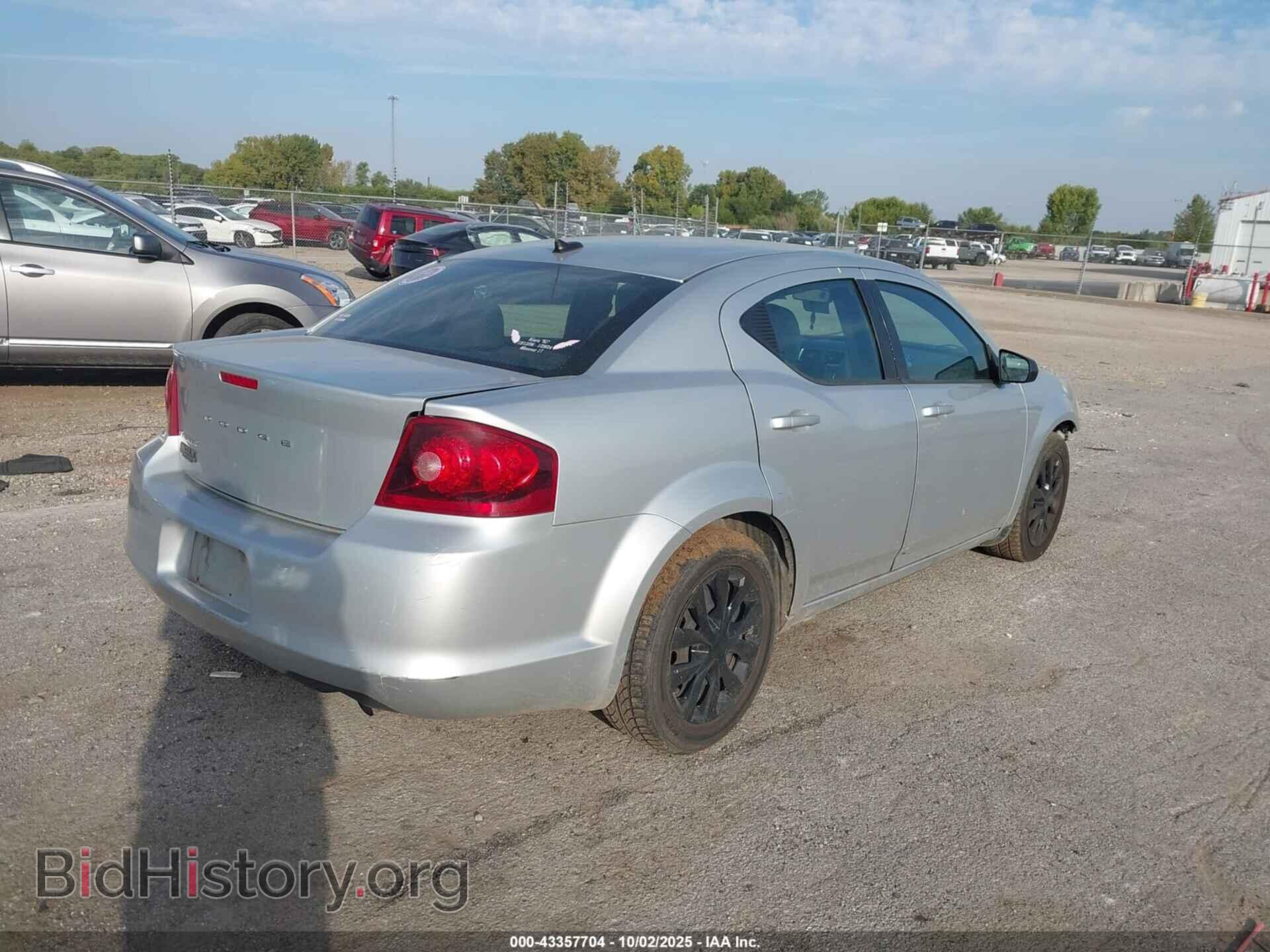 2012 DODGE AVENGER - VIN: 1C3CDZAB7CN310499 - Фото 4