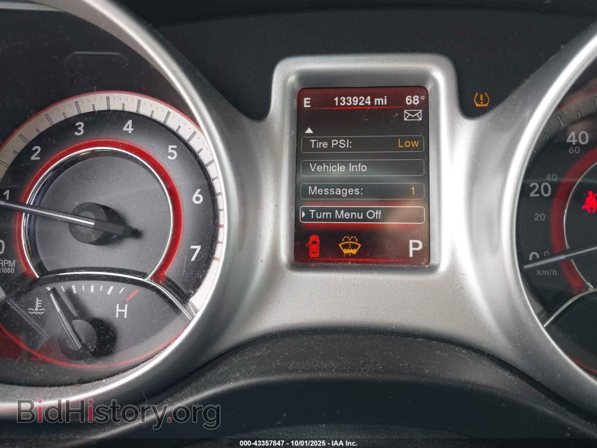 2014 DODGE JOURNEY - VIN: 3C4PDCBB0ET156245 - Фото 7