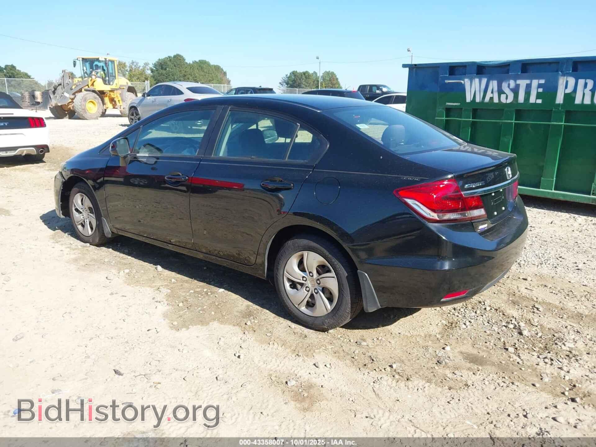 2013 HONDA CIVIC - VIN: 19XFB2F55DE004626 - Фото 3