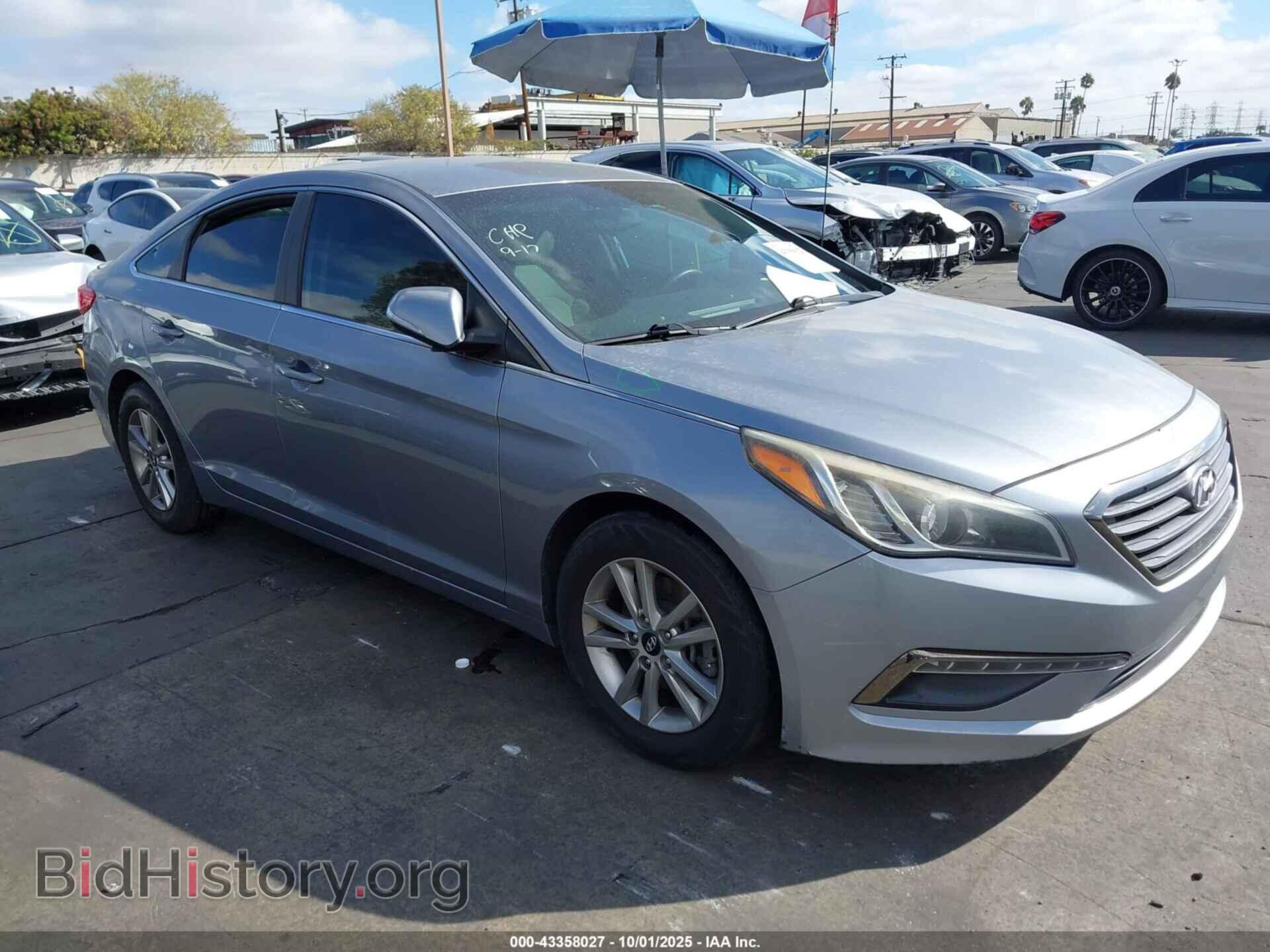 Фотография 5NPE24AA0GH352409 - HYUNDAI SONATA 2016